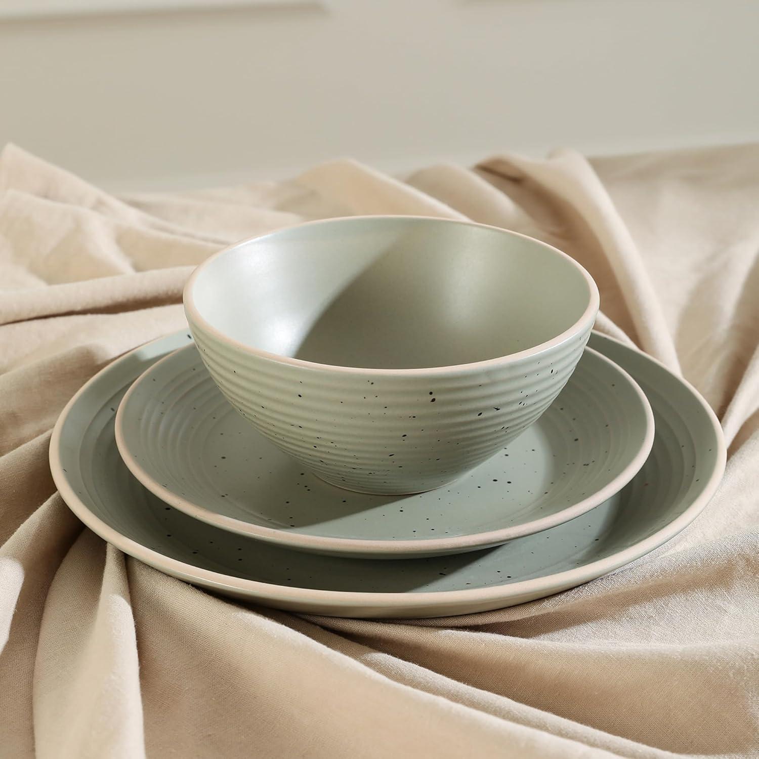 Stone Lain Lauren 16-Piece Dinnerware Set Stoneware