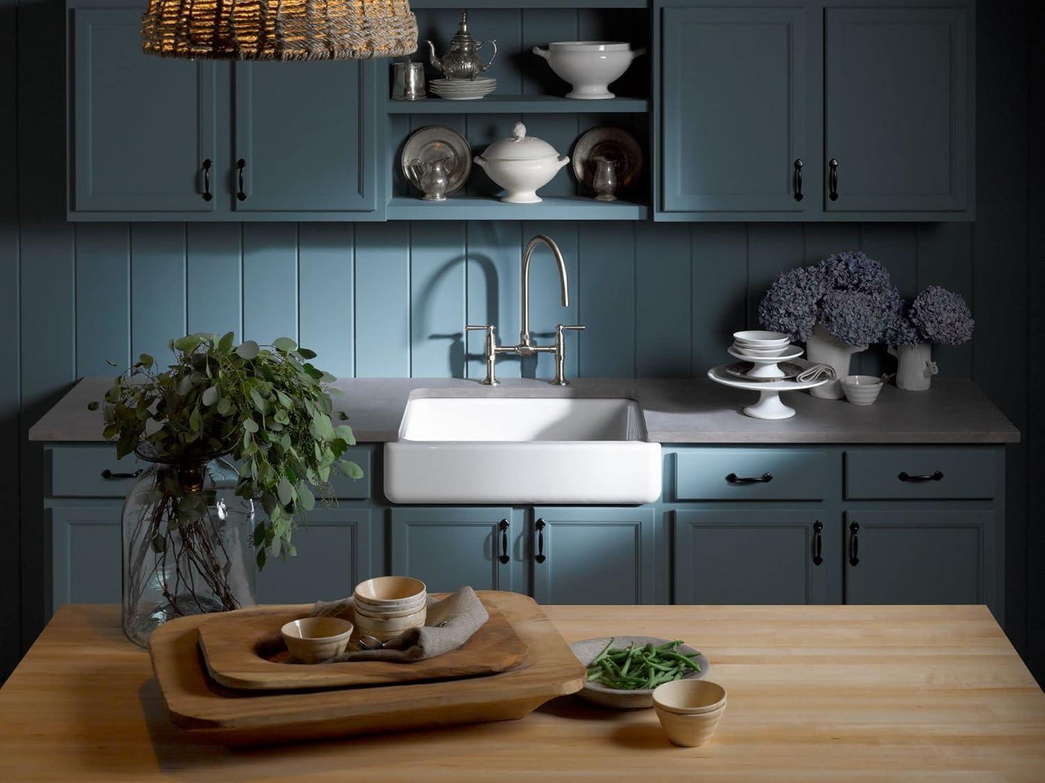 Whitehaven® 30" L x 22" W Farmhouse Kitchen Sink
