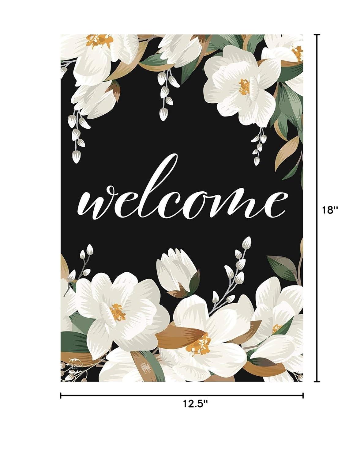 Briarwood Lane Garden Flag 12x18 For Outdoor White Magnolias Spring For Spring Garden Flag Flags For Outside
