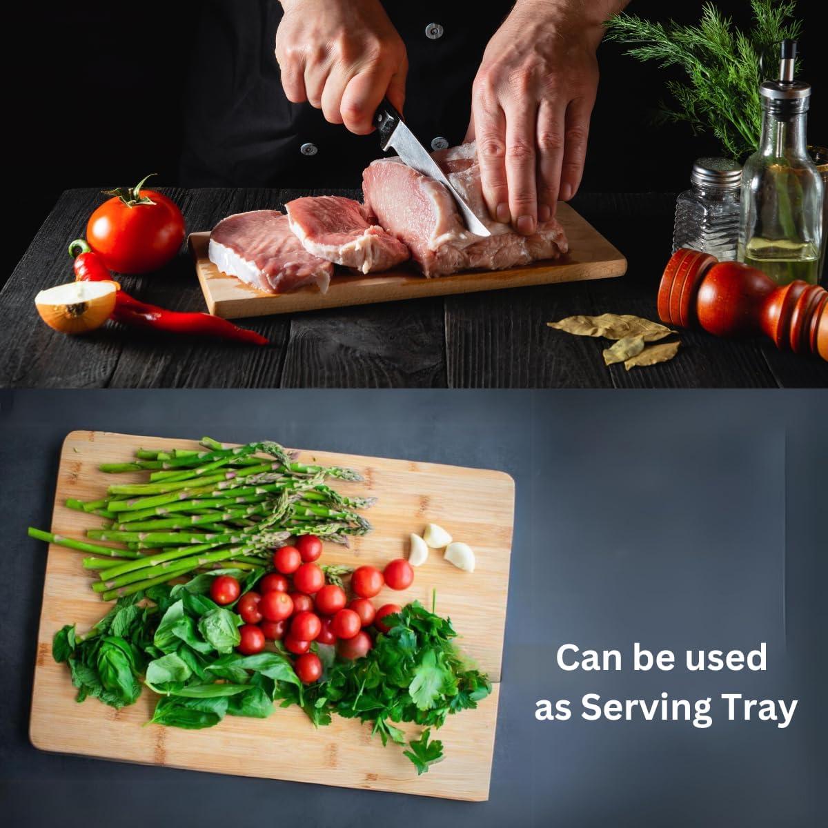 (Set of 12) 12"X9" Bulk Plain Bamboo Cutting Chopping Board | For Customized, Personalized Engraving Purpose | Wholesale Premium Bamboo Board (Without Handle)