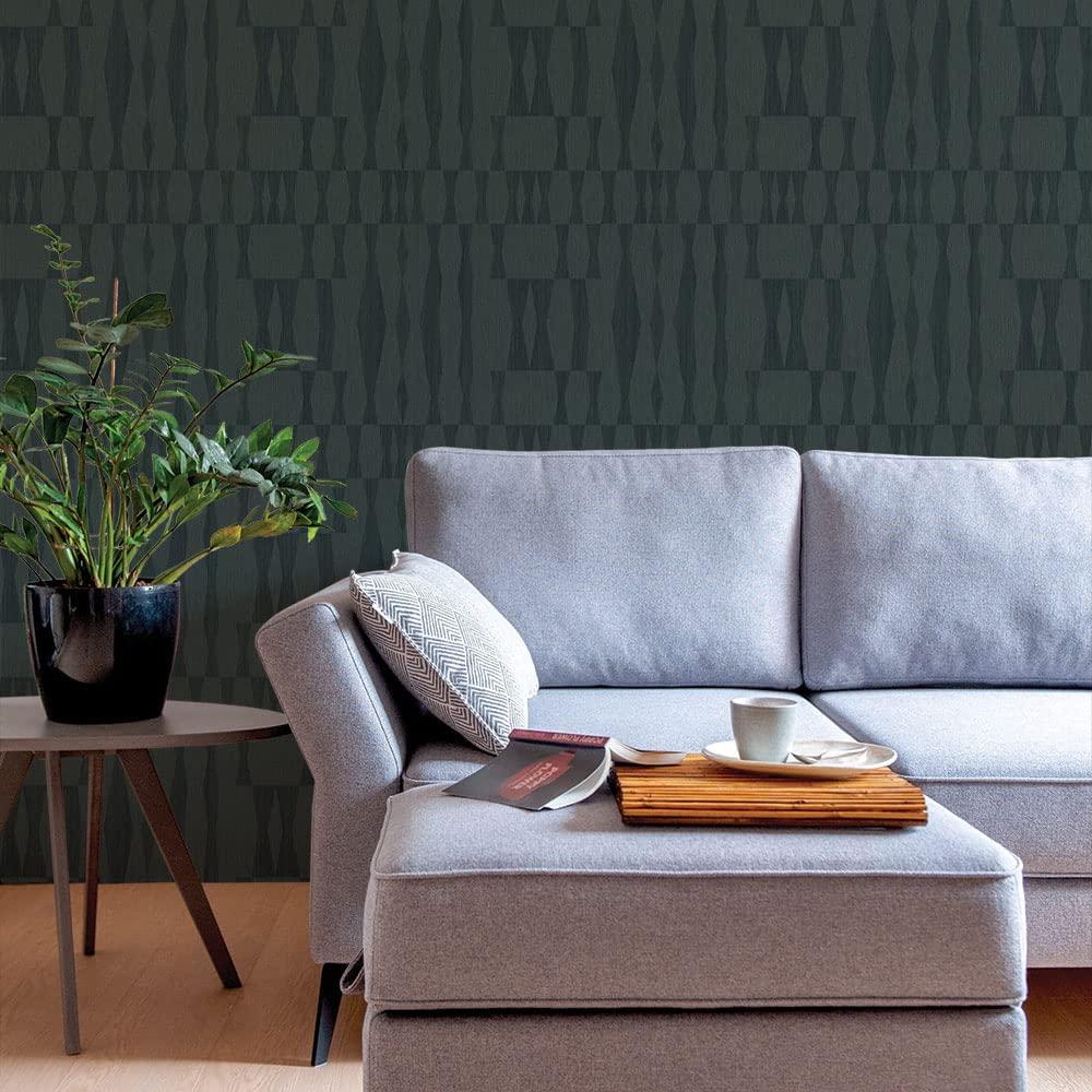 Mirin Peel + Stick Wallpaper - Textured Seagrass