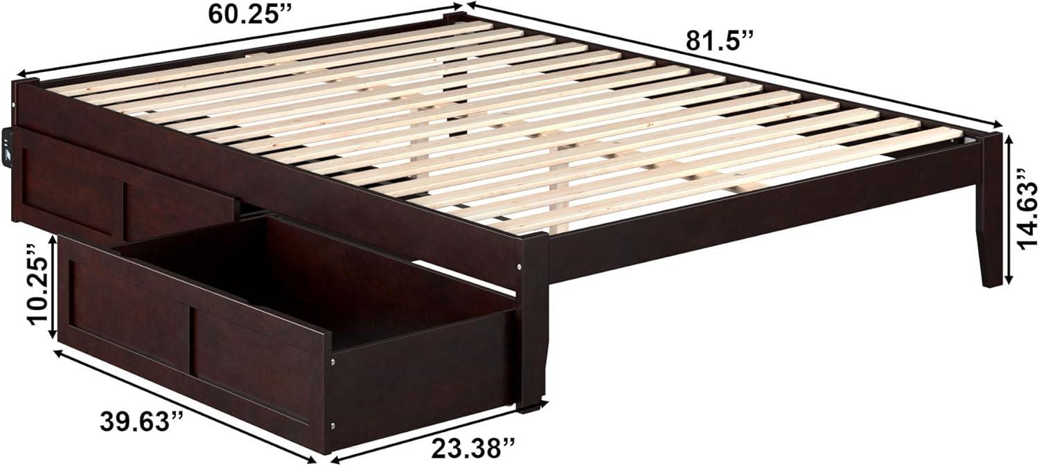 Aayanna Solid Wood Storage Bed