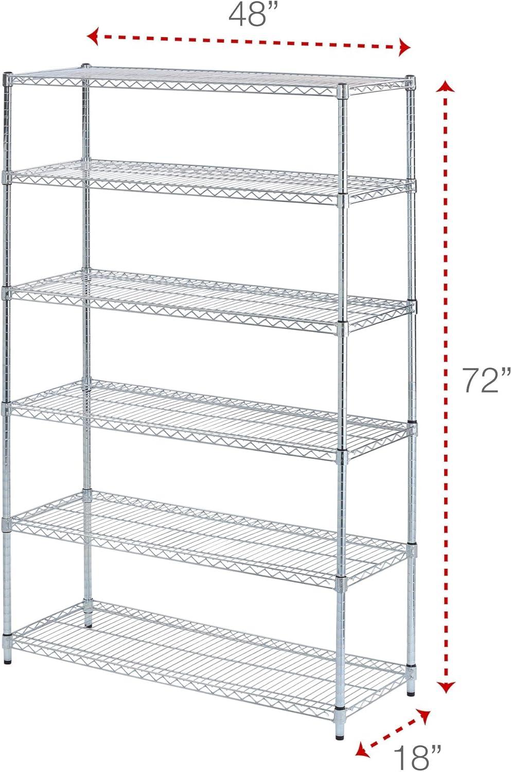 48'' W Steel Shelving Unit