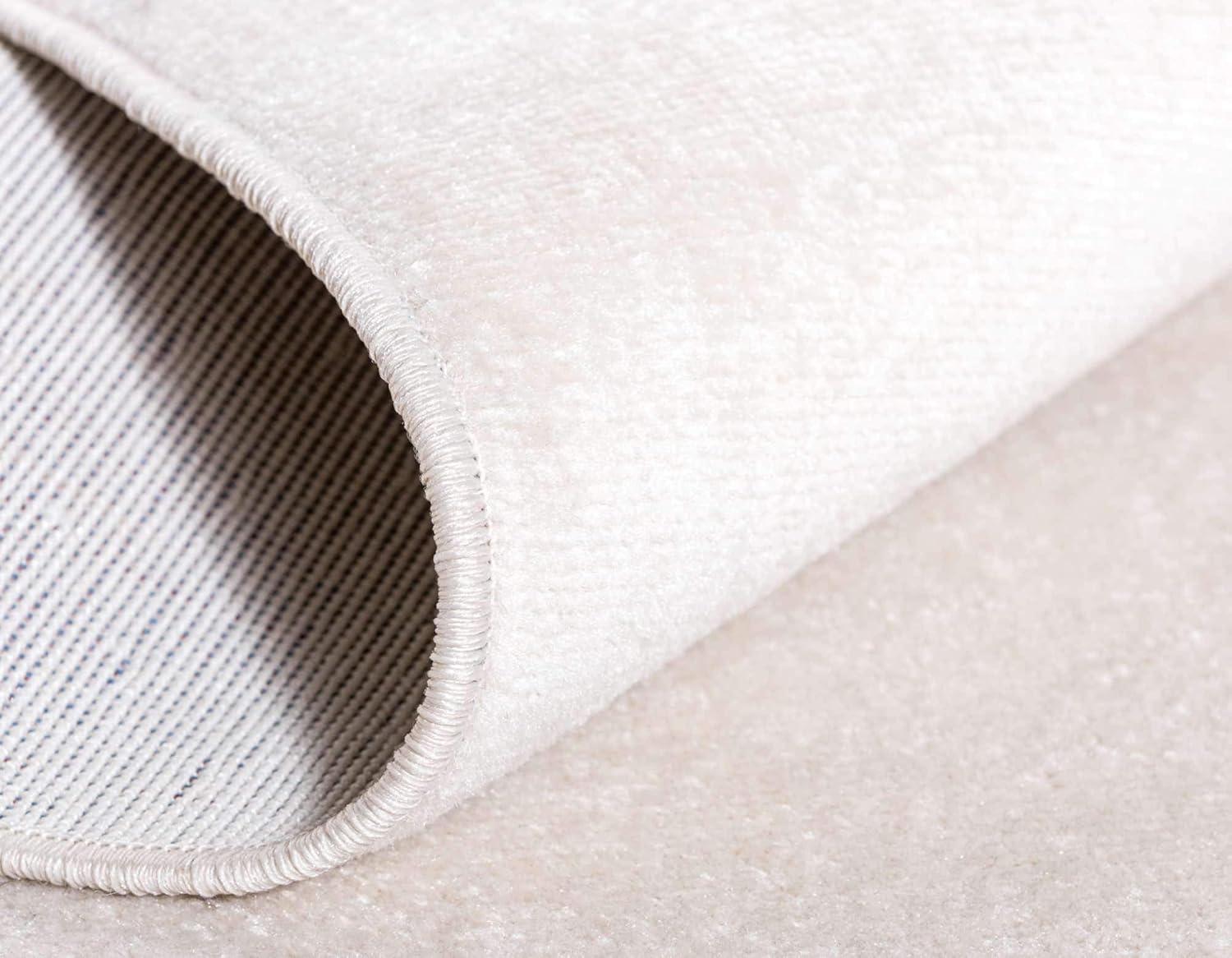 Unique Loom Williamsburg Collection Area Rug - Solid (9'  x 12' 2" Rectangle Beige)