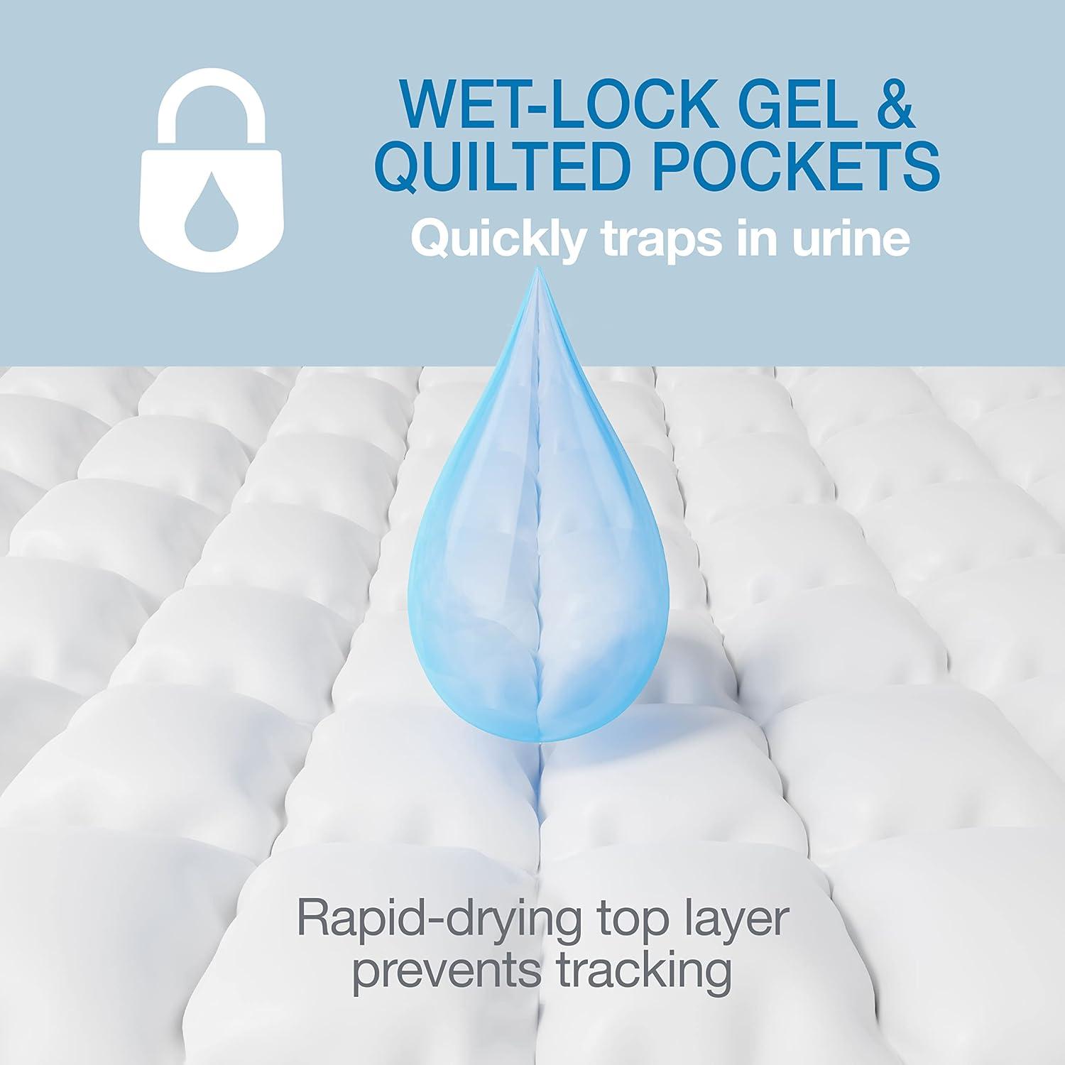 Four Paws Wee Wee Absorbent Potty Training Dog & Puppy Pads, Pet Pee Pads, Standard 50ct