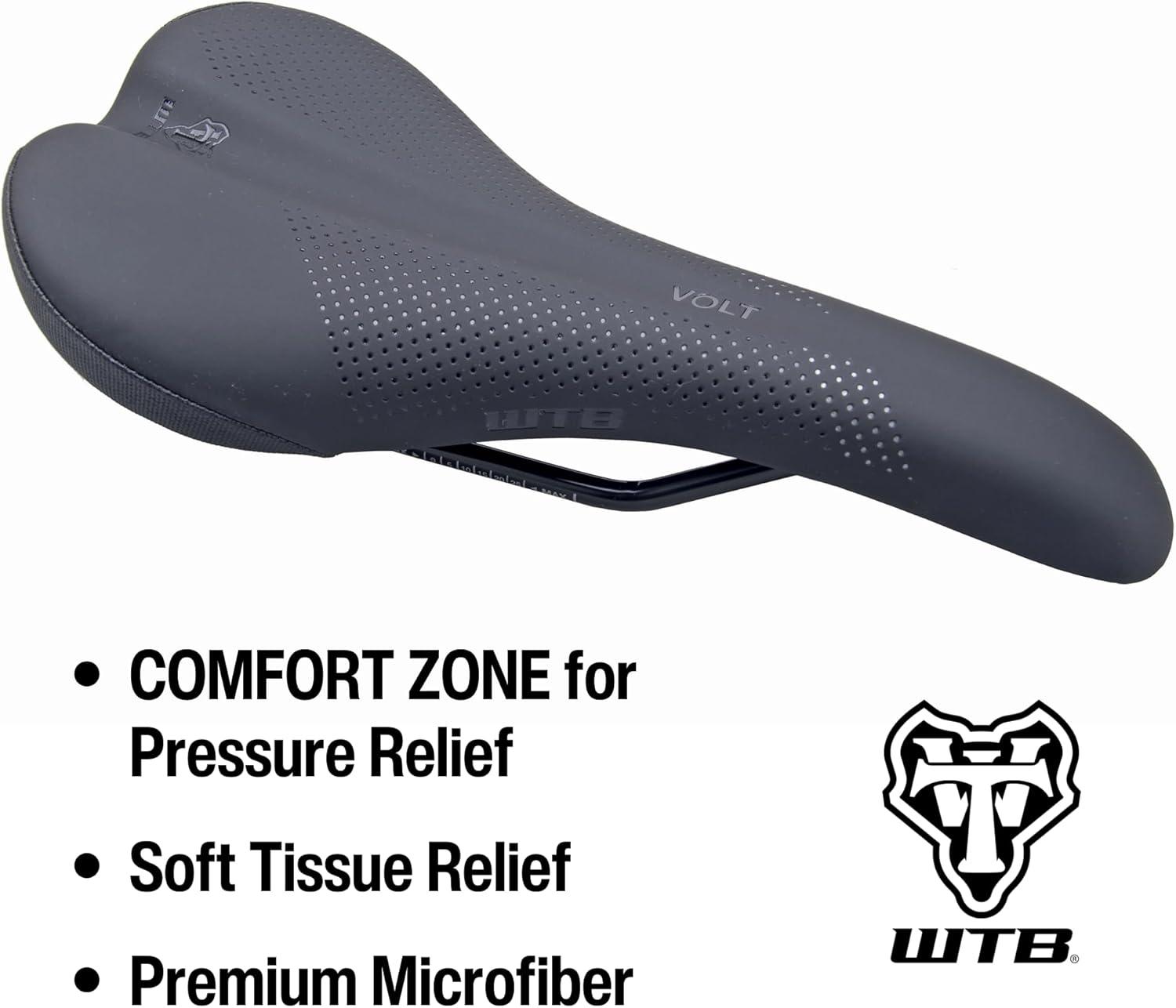 WTB Volt Saddle - Steel, Black, Narrow