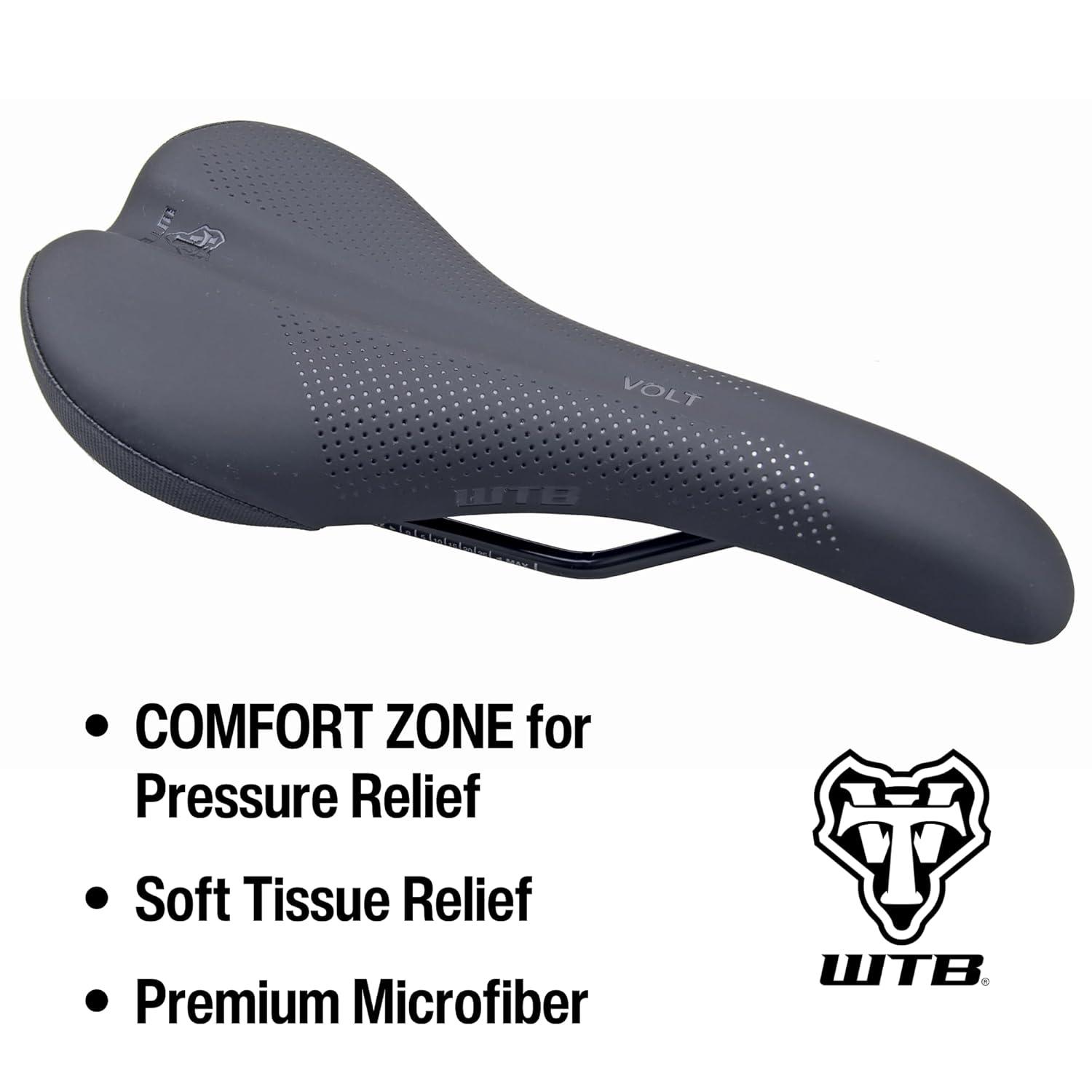 WTB Volt Saddle - Steel, Black, Narrow