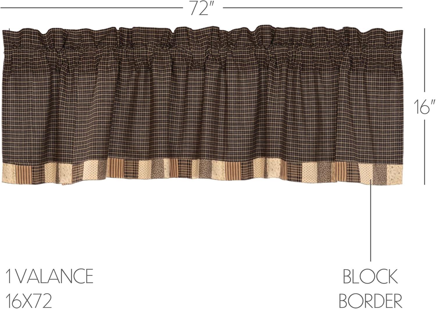 Kettle Grove Valance Block Border 16x72