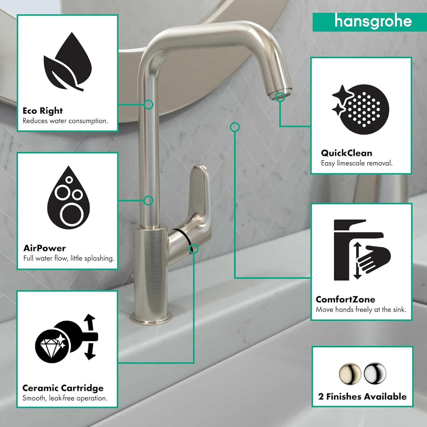 Focus Single Hole Standard Bathroom Faucet