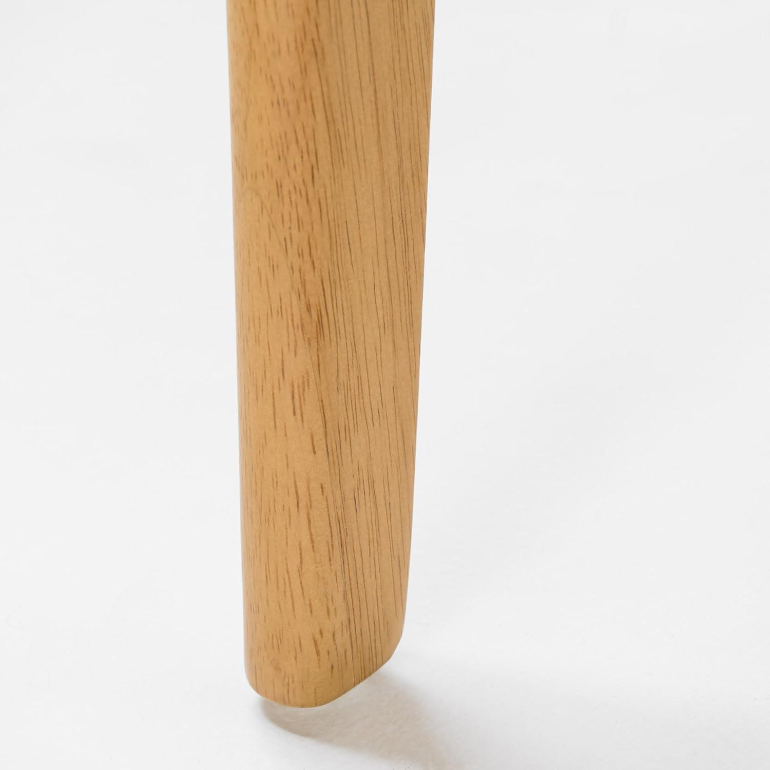 Set of 2 Lucious Dining Chair Light Beige/Oak - Christopher Knight Home: Upholstered, Rubberwood Frame, Scandinavian Style
