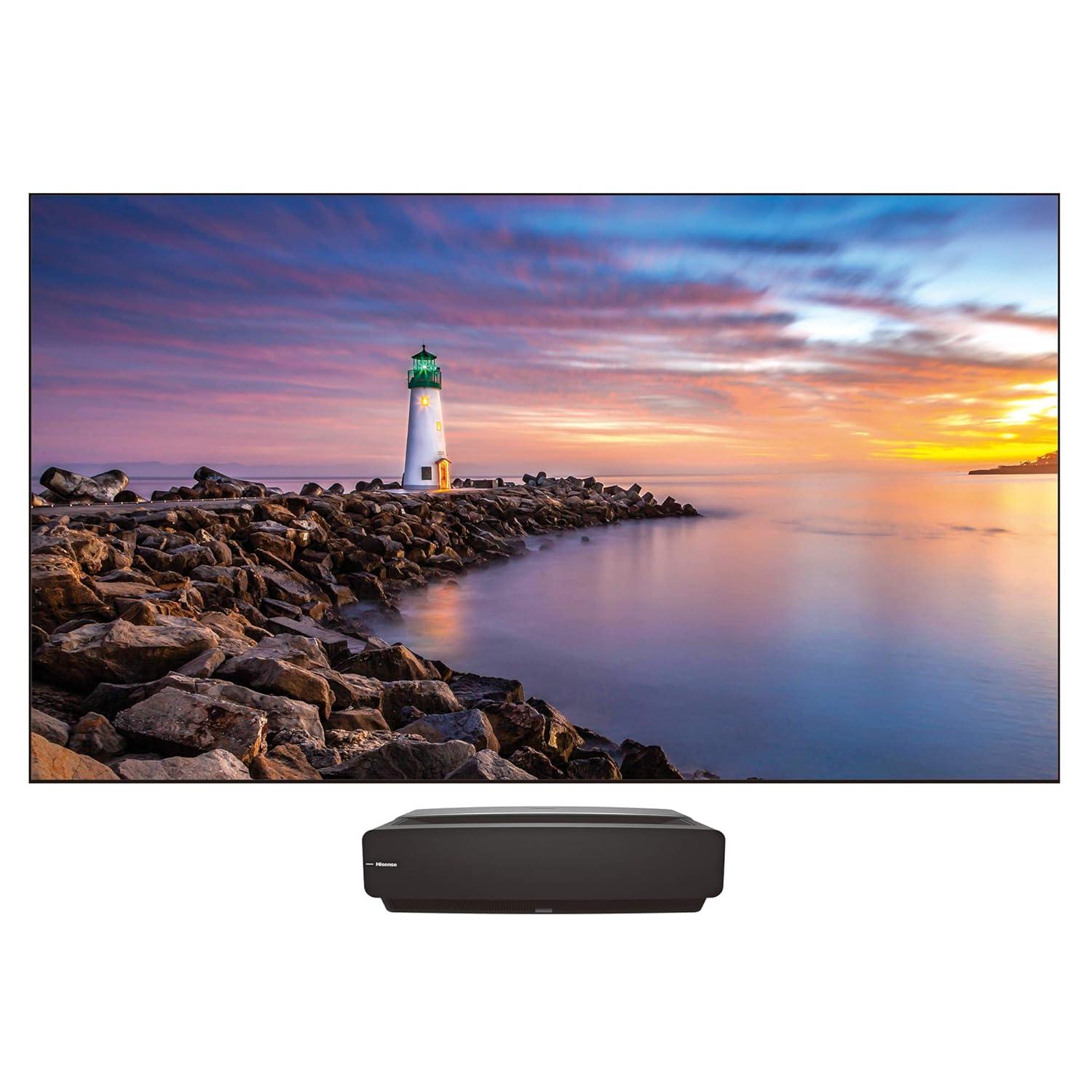 Hisense 120L5F-RB UHD Cinema Ultra Short Throw Video Projector, No screen - Certified Refurbished