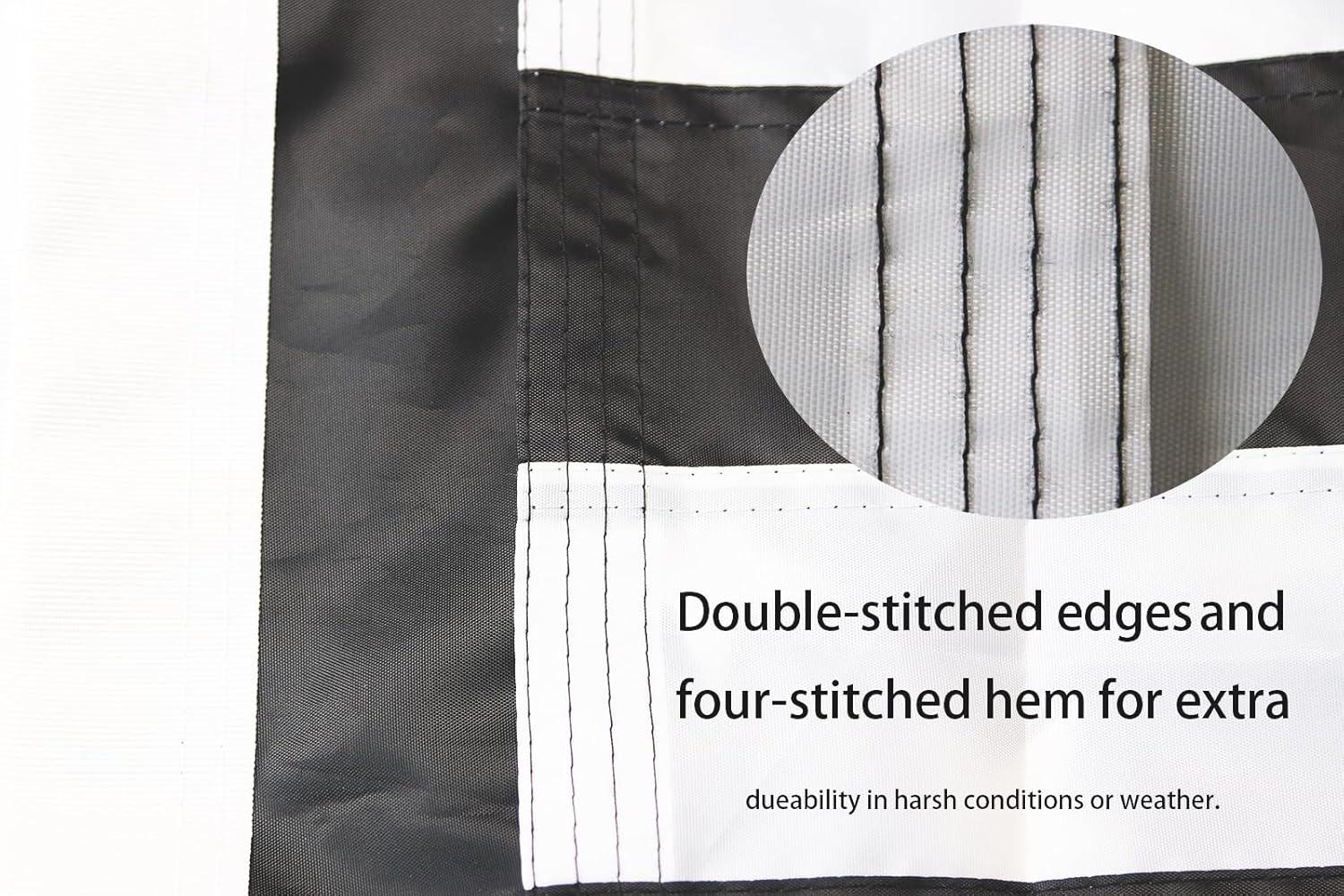 Thin Blue Line Flag United States Policeman Banner Polyester 3x5 Foot Flags Vivid Color and UV Fade Resistant Flag Outdoor Banner