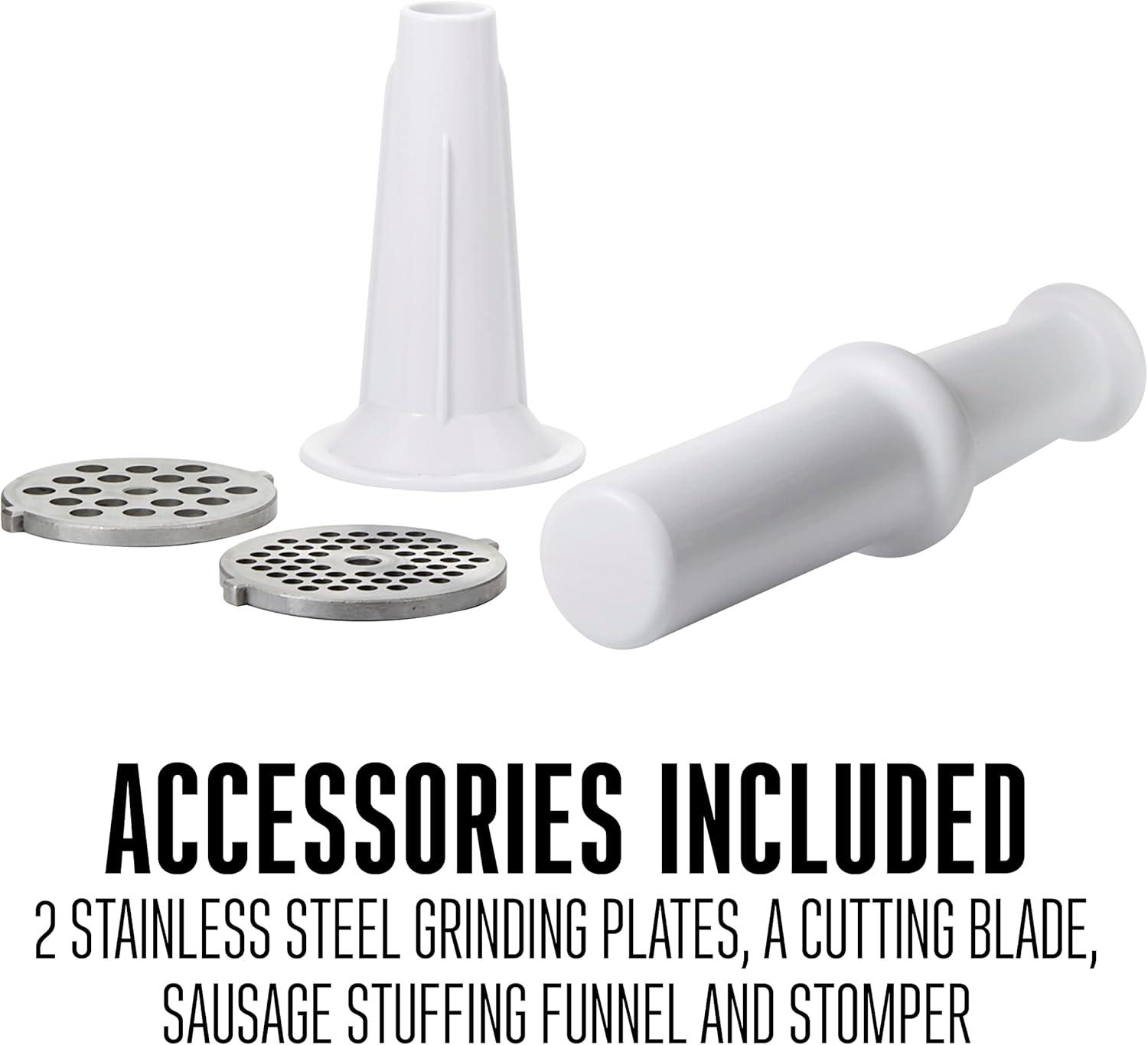 Weston Weston #12 Electric Meat Grinder & Sausage Stuffer with Powerful 750 Watt, 1 hp Motor