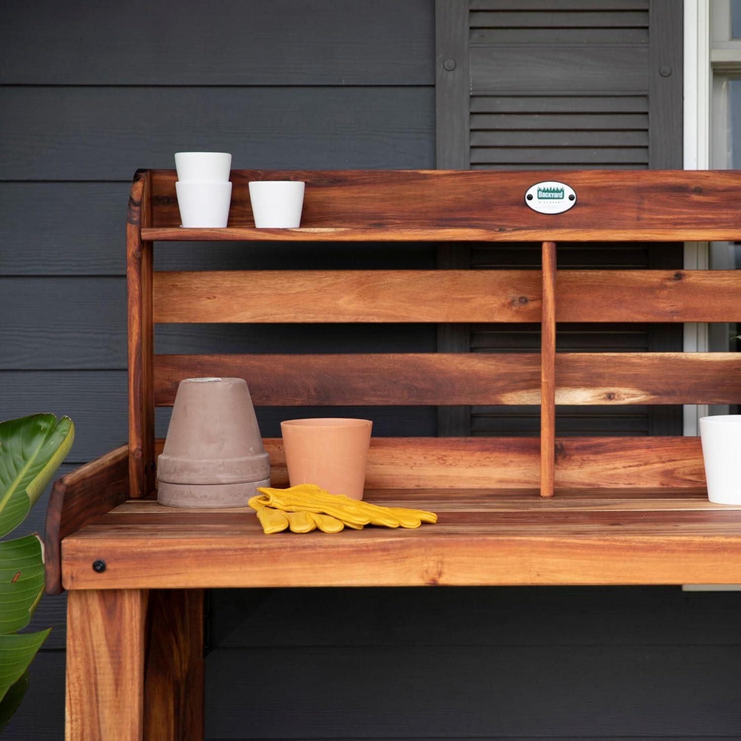 Acacia Potting Bench