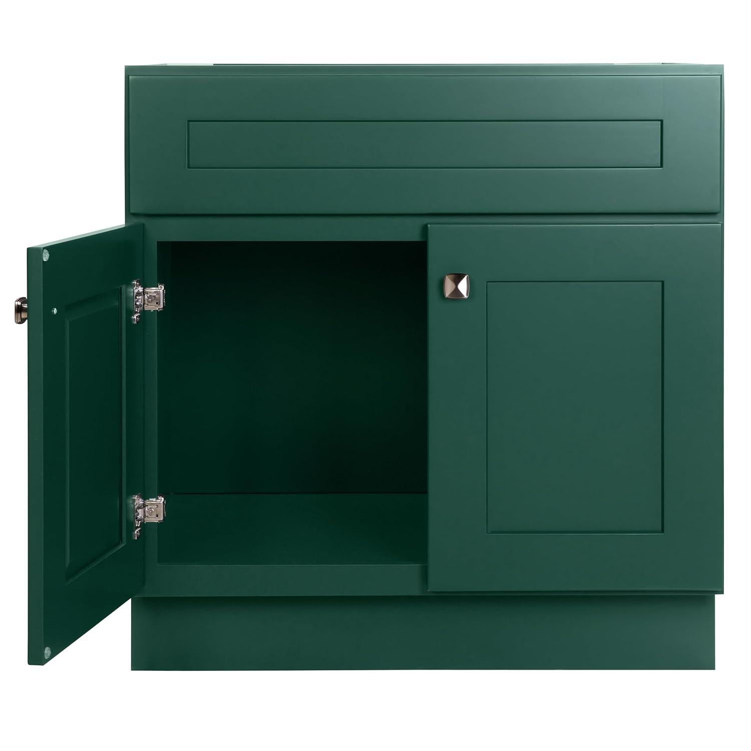 Design House Brookings 30 Inch Bath Vanity, Ready to Assemble, Sherwin Williams®