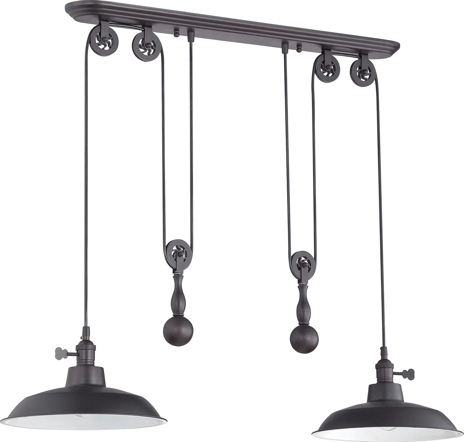 Pulley 2 - Light Kitchen Island Pendant