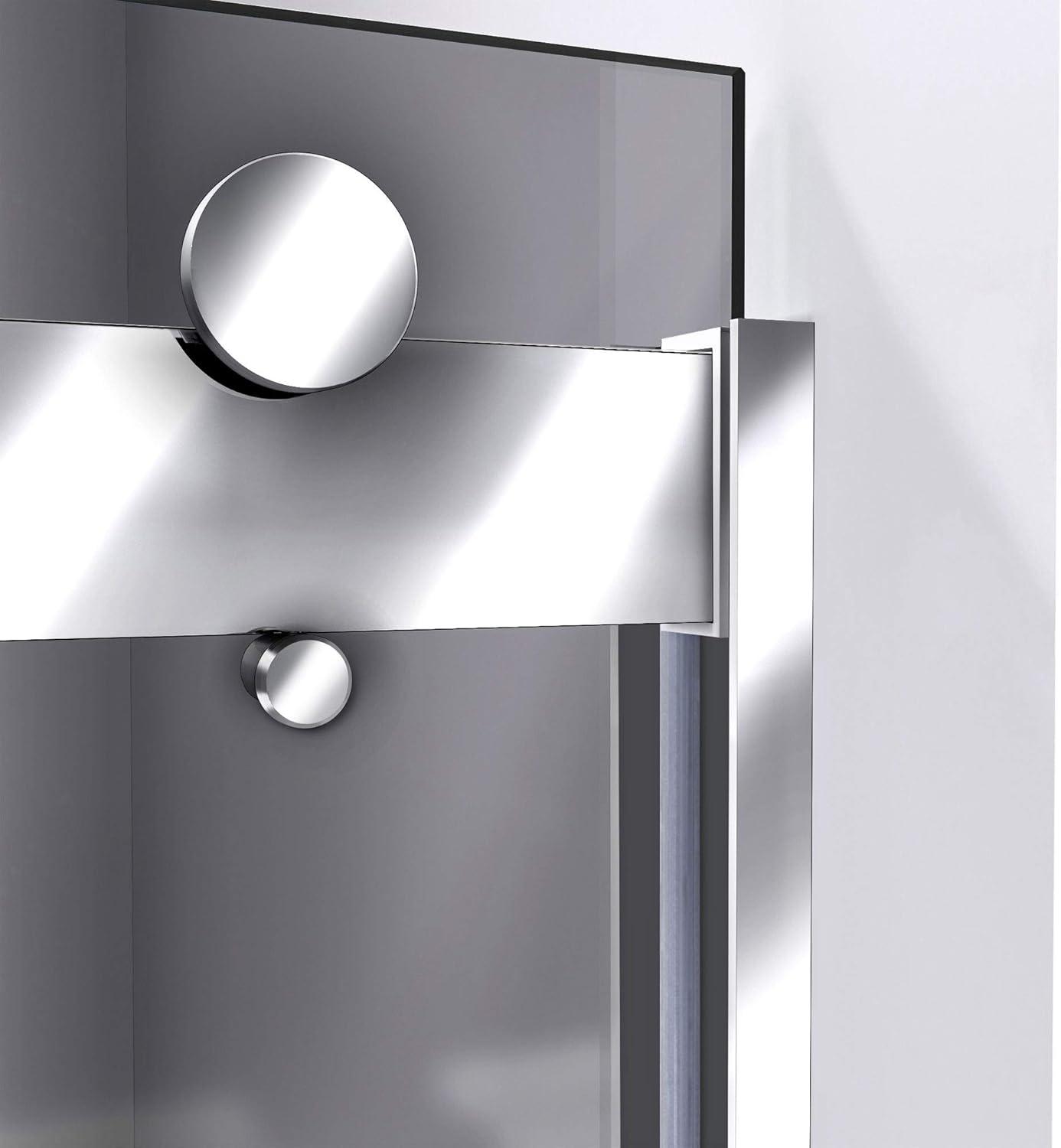 Sapphire 56" W x 76" H Frameless Shower Door