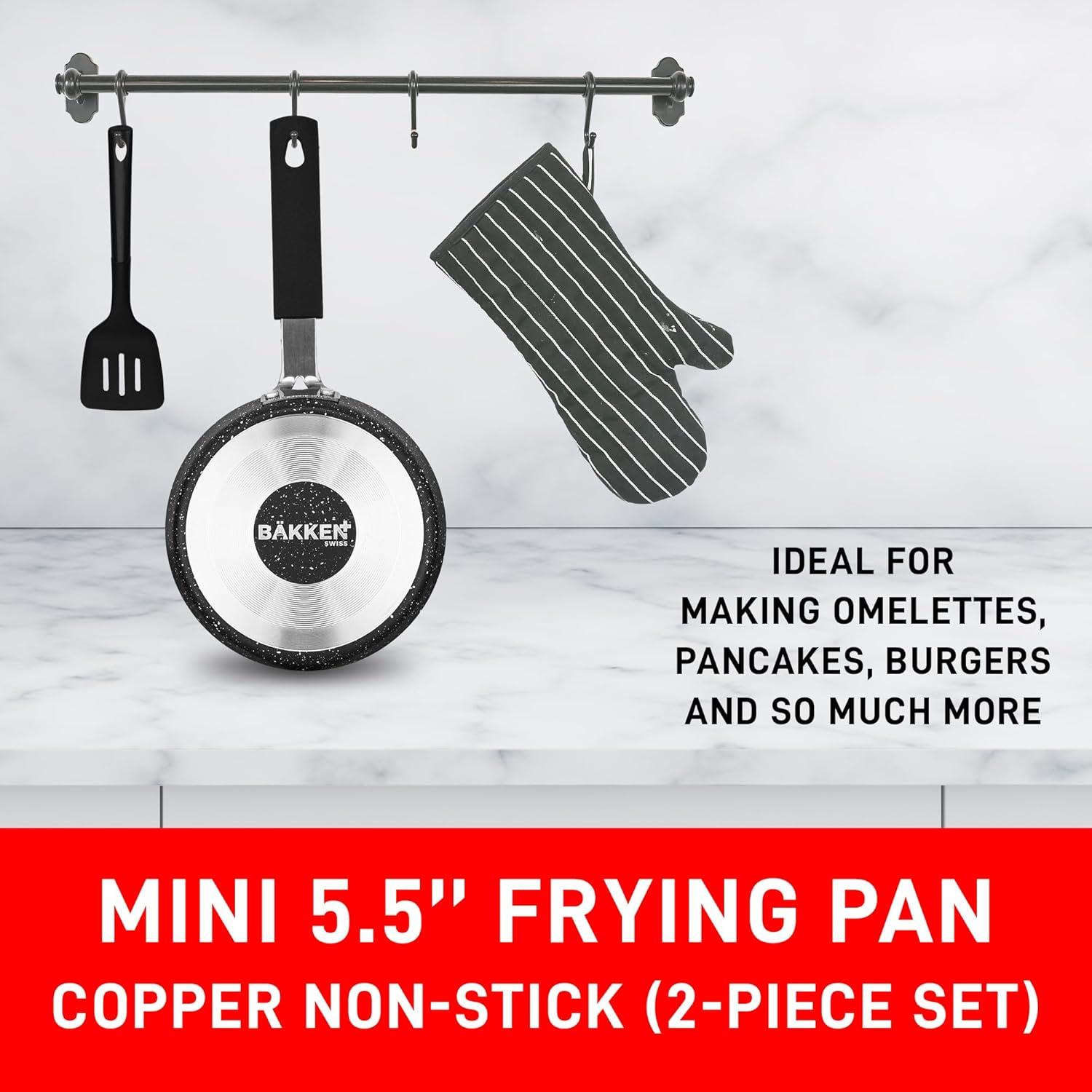 Lifemaster Lifemaster Steel Non-Stick Skillet with Lid