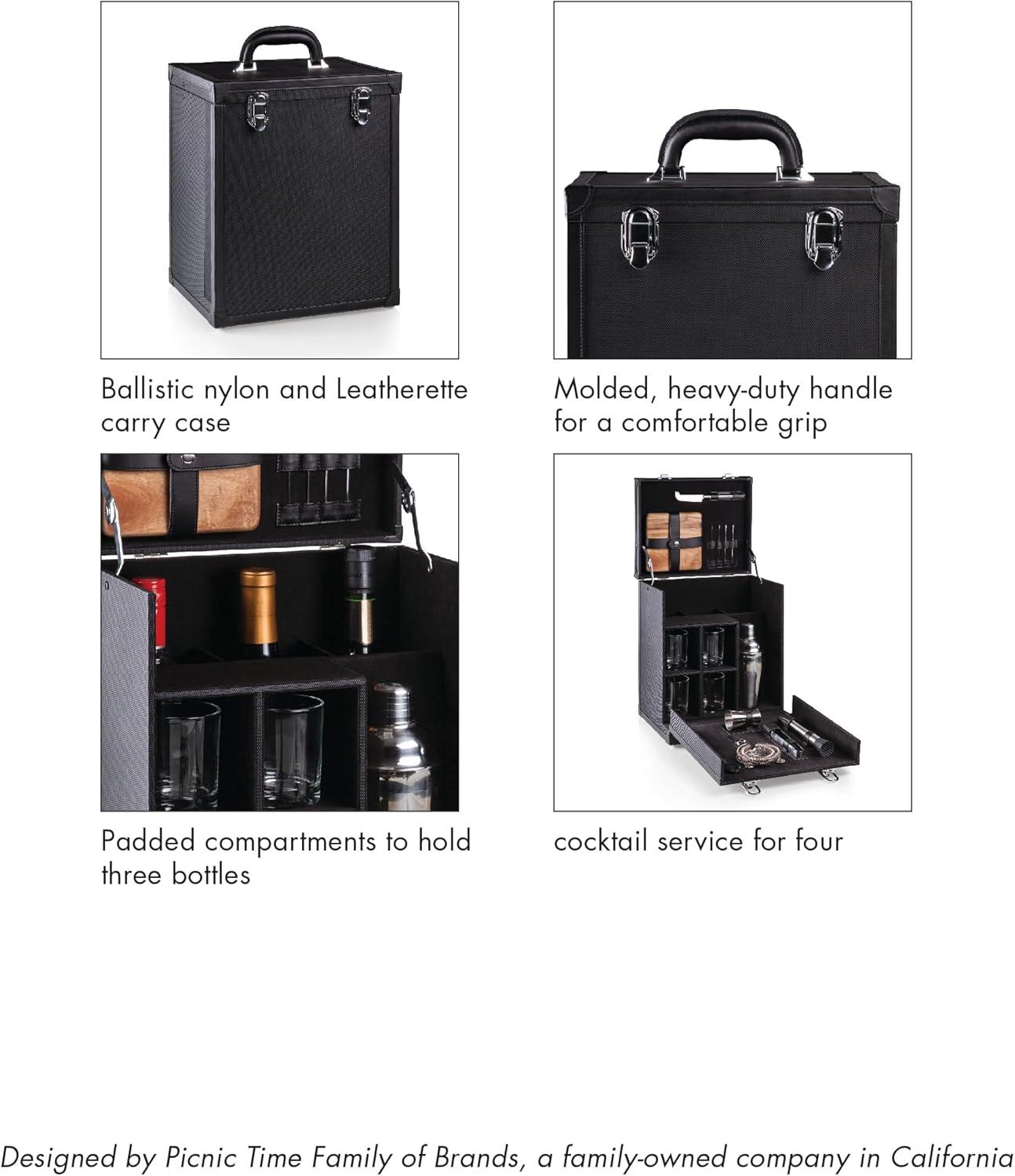 Legacy Hamilton Portable Cocktail Bar Set