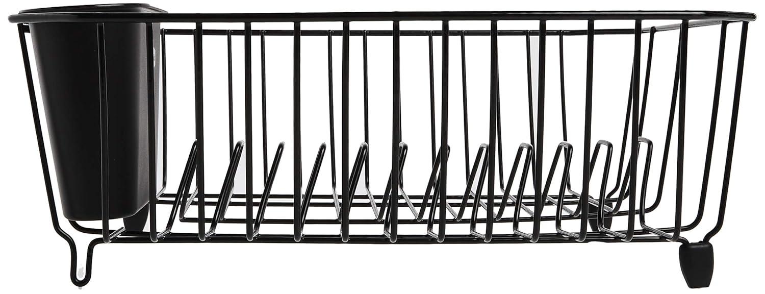 Panacea Steel Small Black Dish Drainer