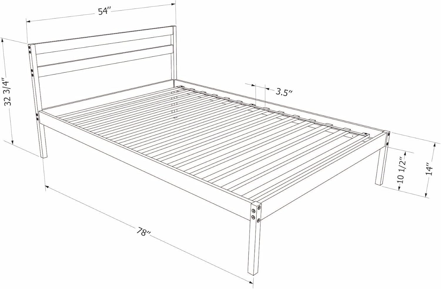 South Shore Sweedi Platform Standard Bed by South Shore