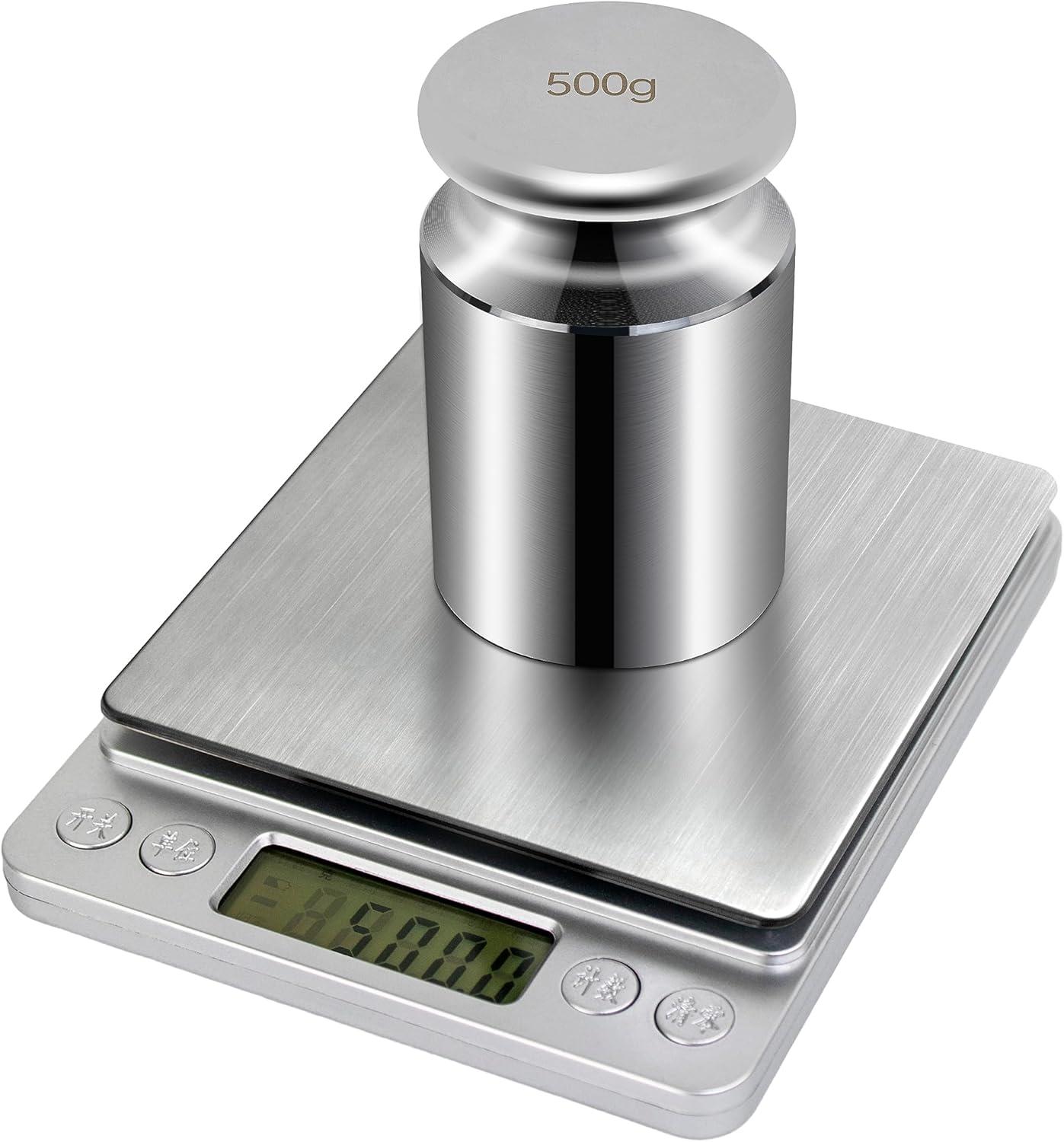 Escali 50g Calibration Weight – Precision Stainless Steel Calibration Weights for Digital Scale, Lab Balances, and Jewelry Scales