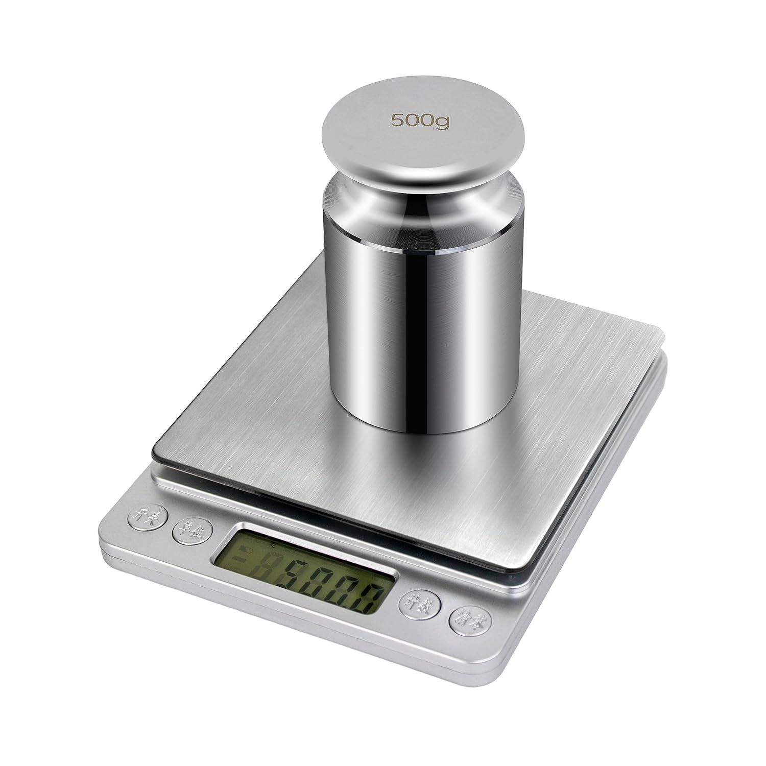 Escali 50g Calibration Weight – Precision Stainless Steel Calibration Weights for Digital Scale, Lab Balances, and Jewelry Scales