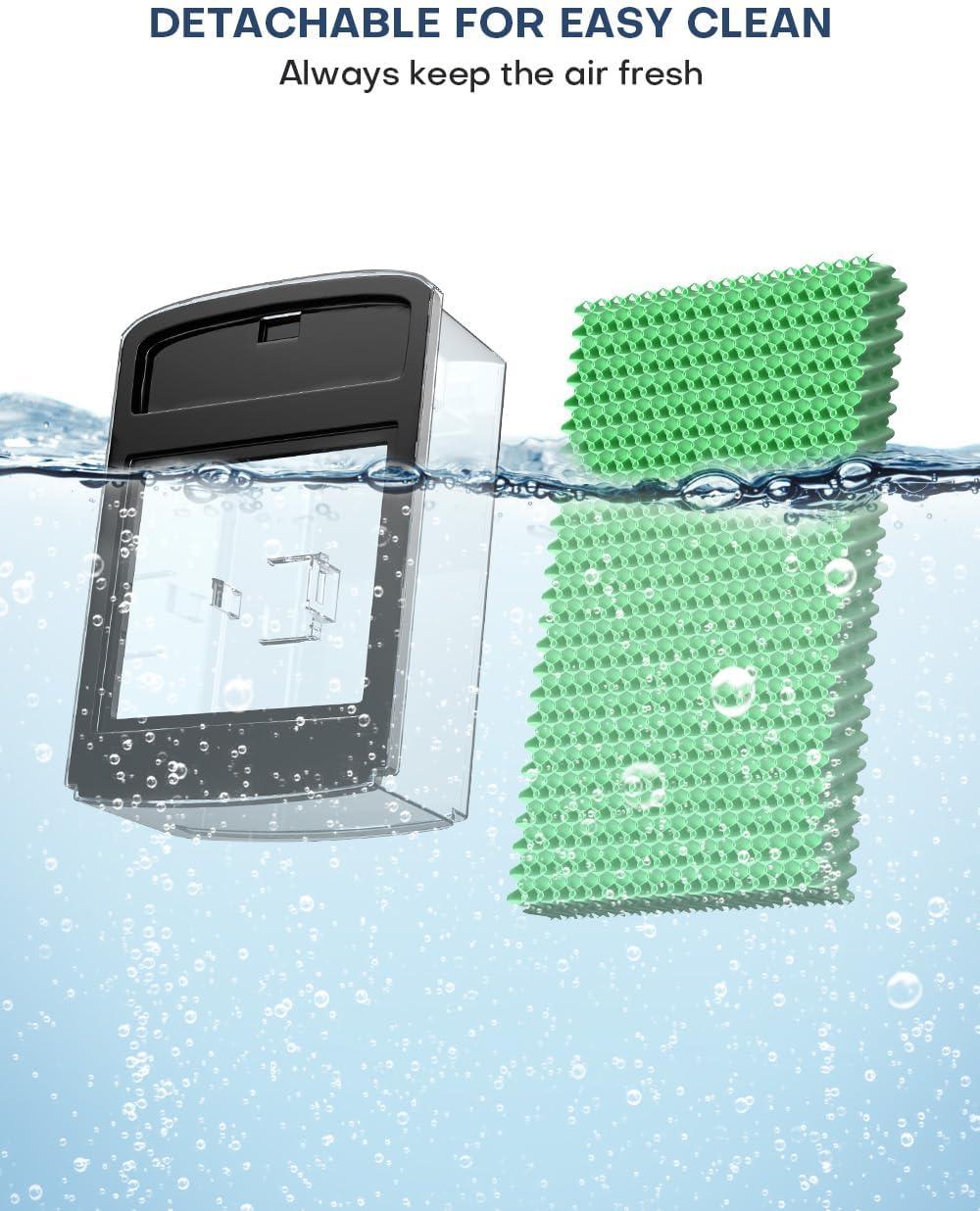 BALKO 25-INCH Evaporative Air Cooler, Swamp Cooler Air Conditioner w/Double Tanks, Smart Timer, 3 Ice Packs, 60W Windowless Air Conditioner, 70° Oscillation,3-Speed Portable Air Conditioners for Room