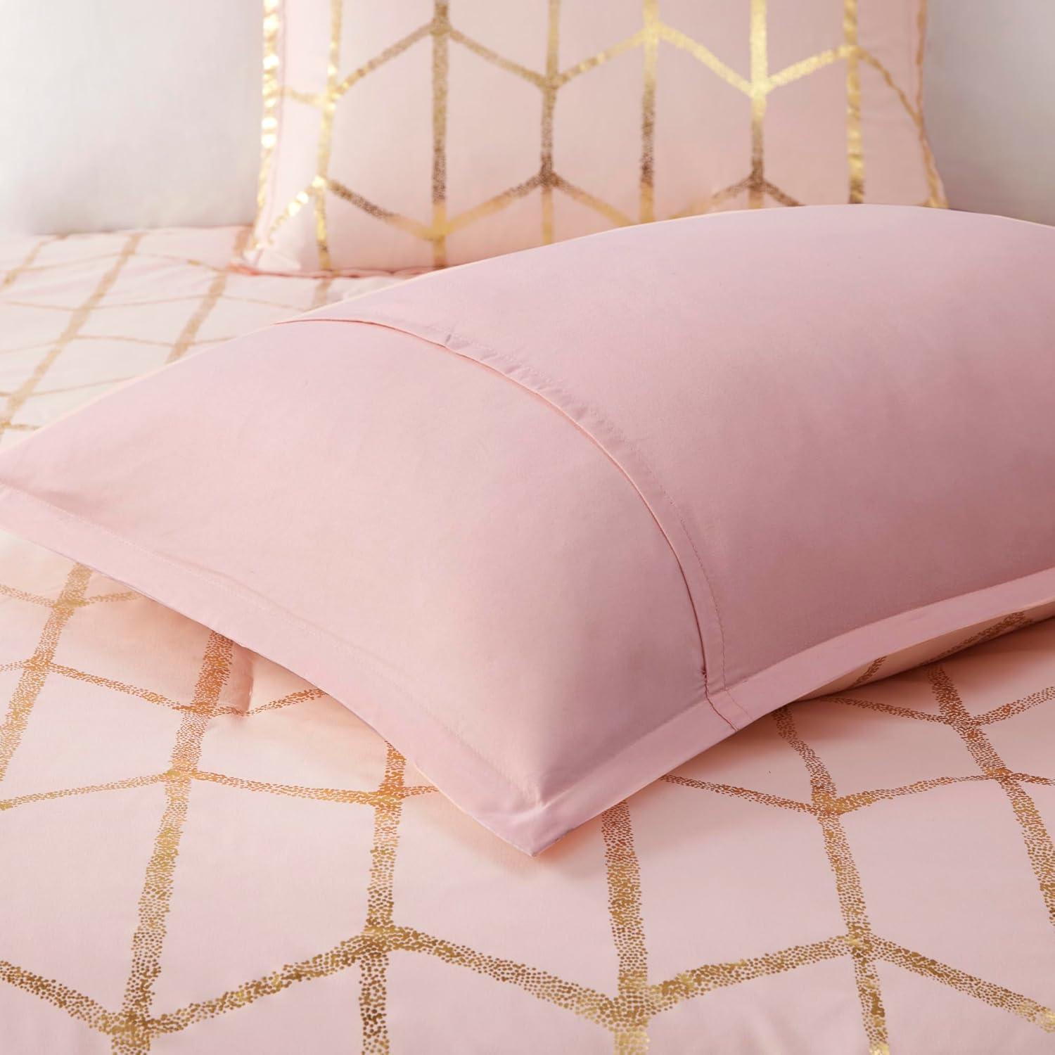 Arielle Metallic Printed Comforter Set