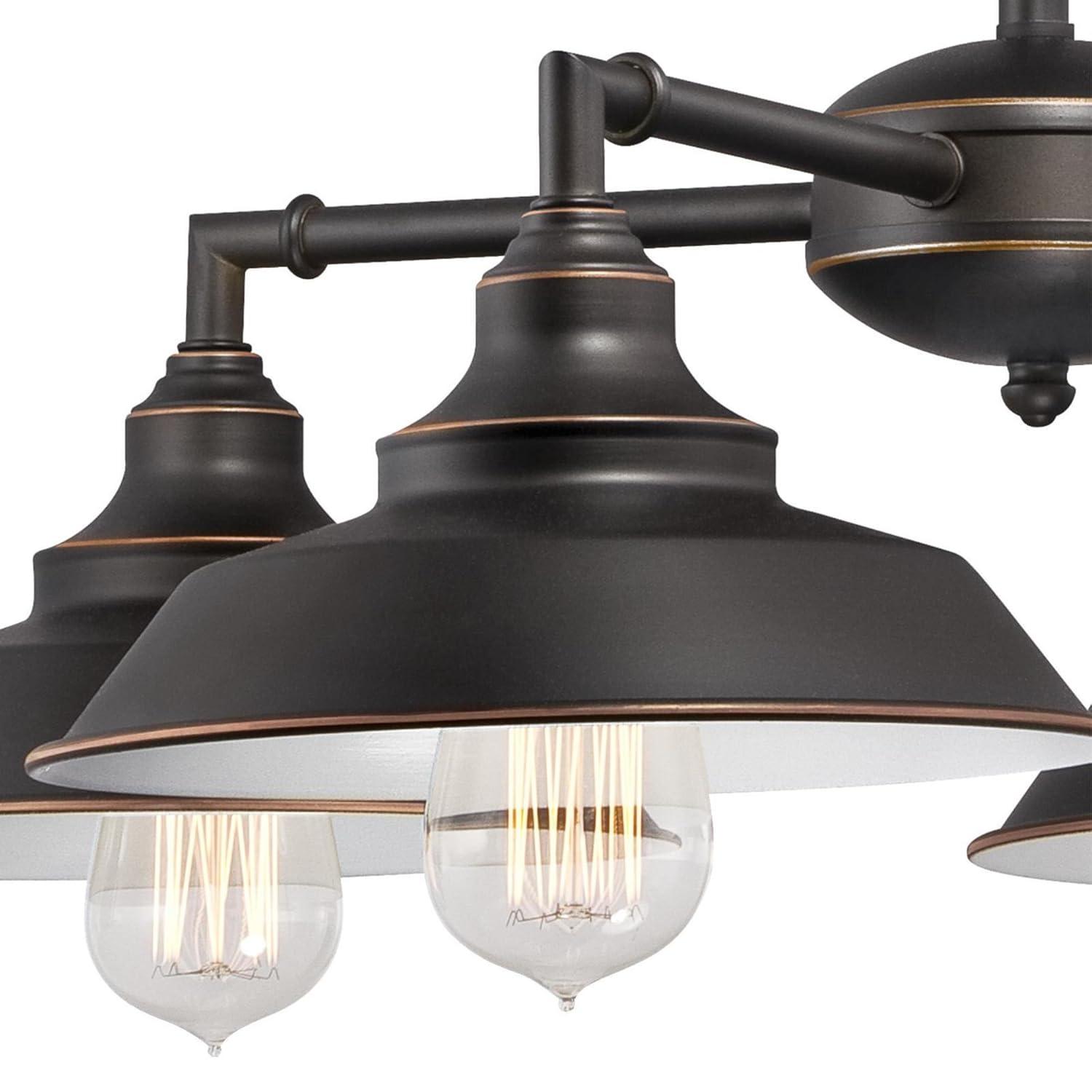 Iron Hill 4-Light Oil Rubbed Bronze Chandelier
