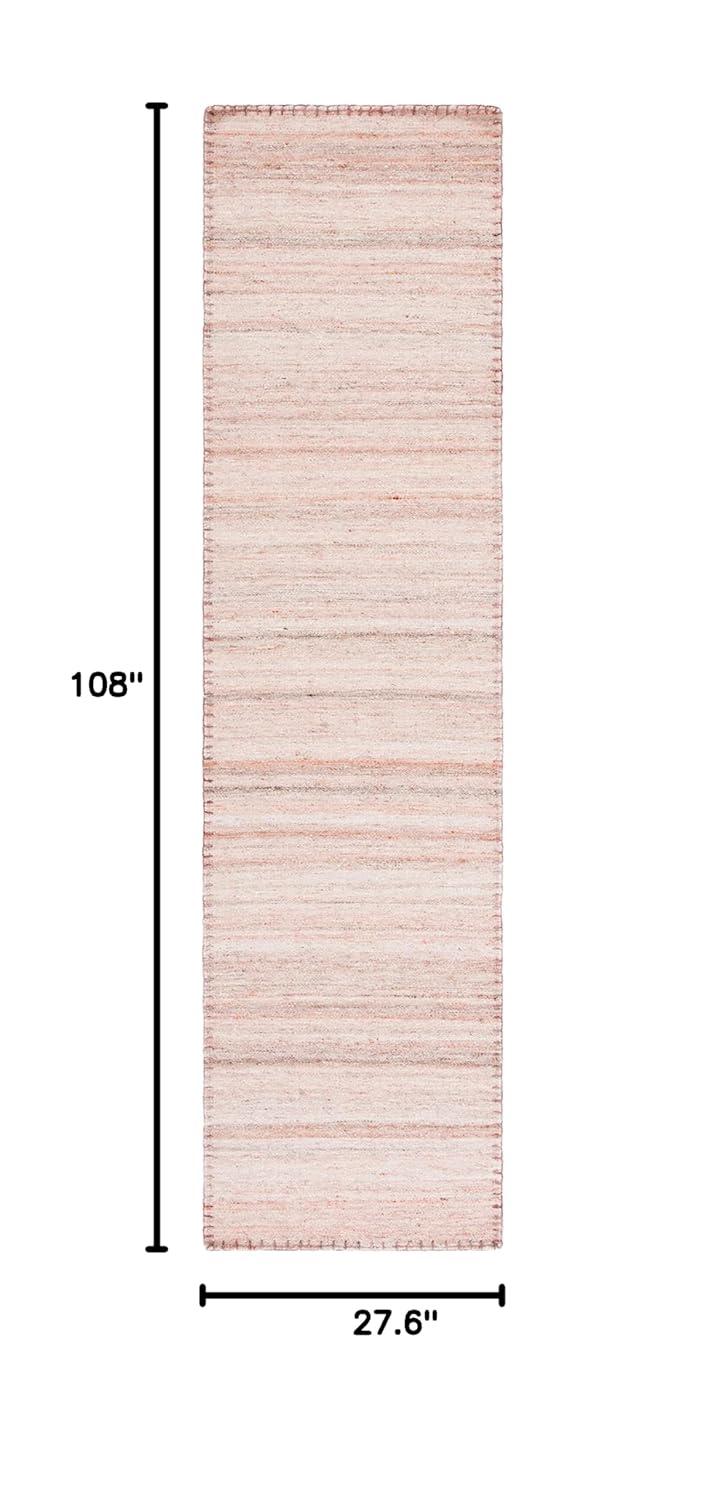 Kilim KLM651 Hand Woven Runner Rug - Light Pink - 2'3"x9' - Safavieh.