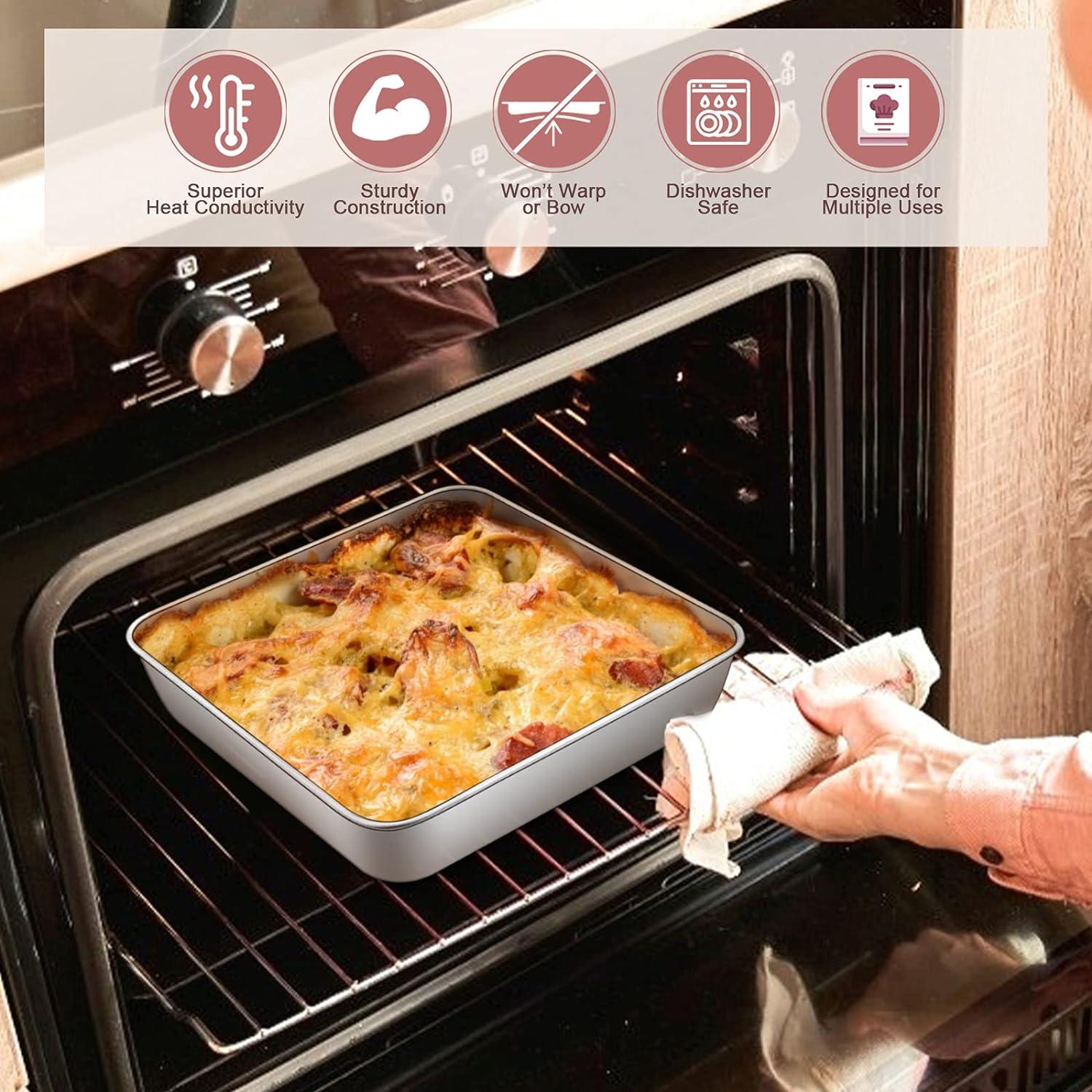 Nordic Ware Nordic Ware Natural Commercial Square Cake Pan with Lid
