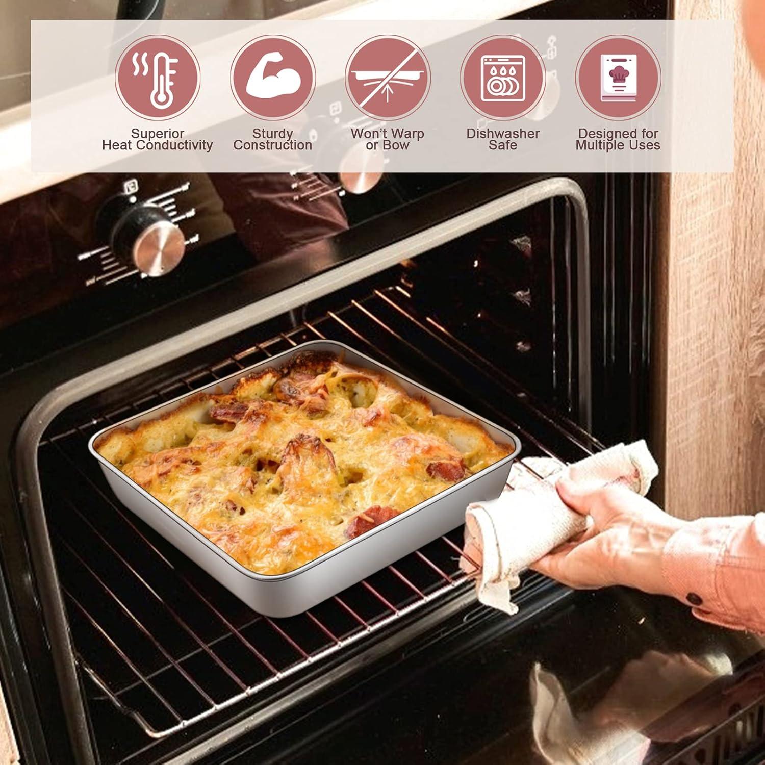 Nordic Ware Nordic Ware Natural Commercial Square Cake Pan with Lid
