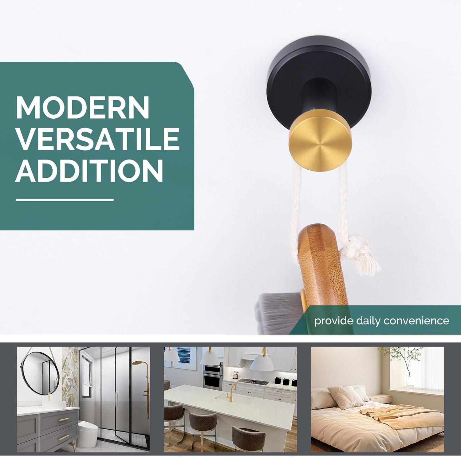 APLusee Stainless Steel Wall Mounted Robe Hook AE083
