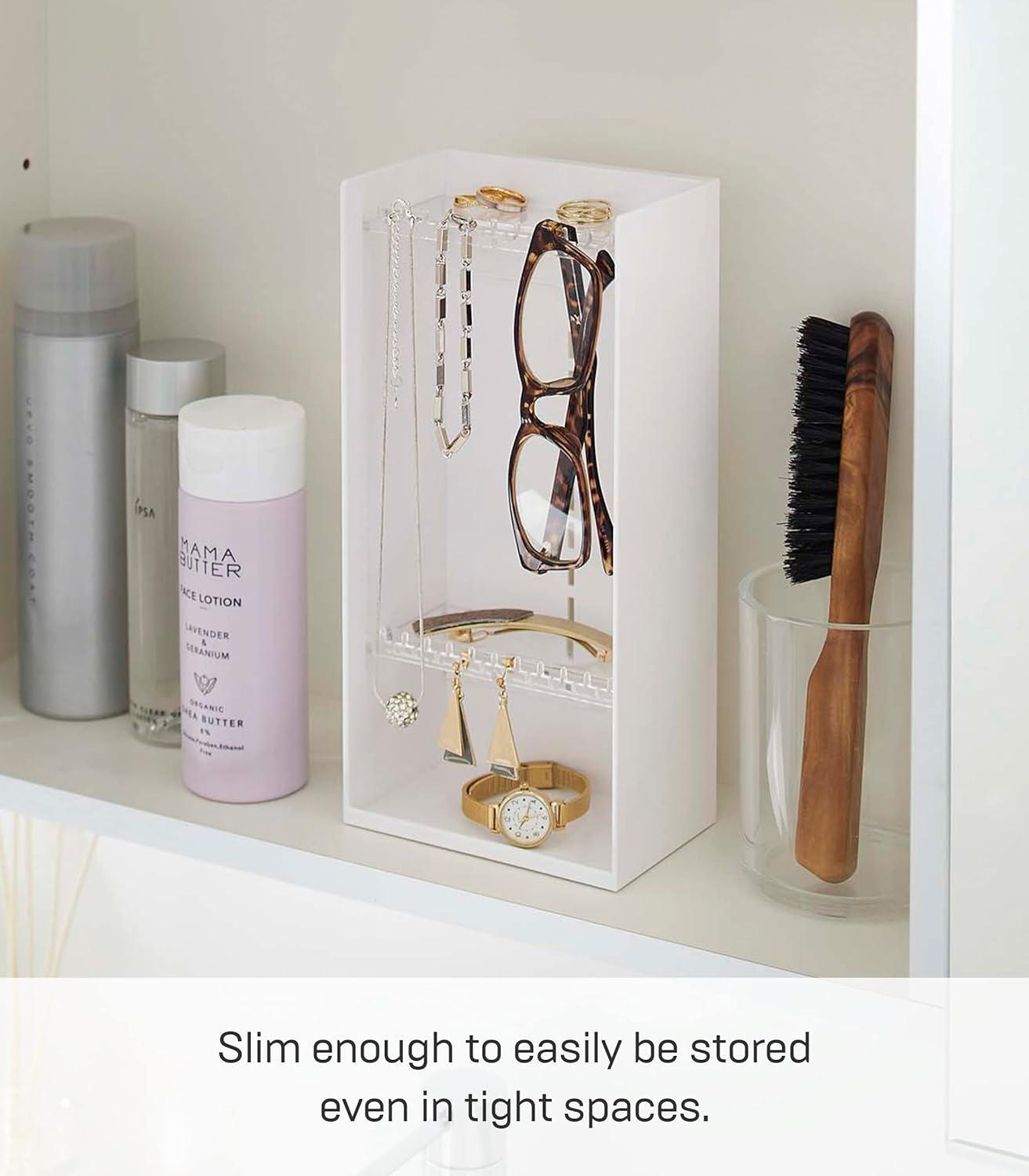 Yamazaki Home Tower Makeup Jewelry Stand