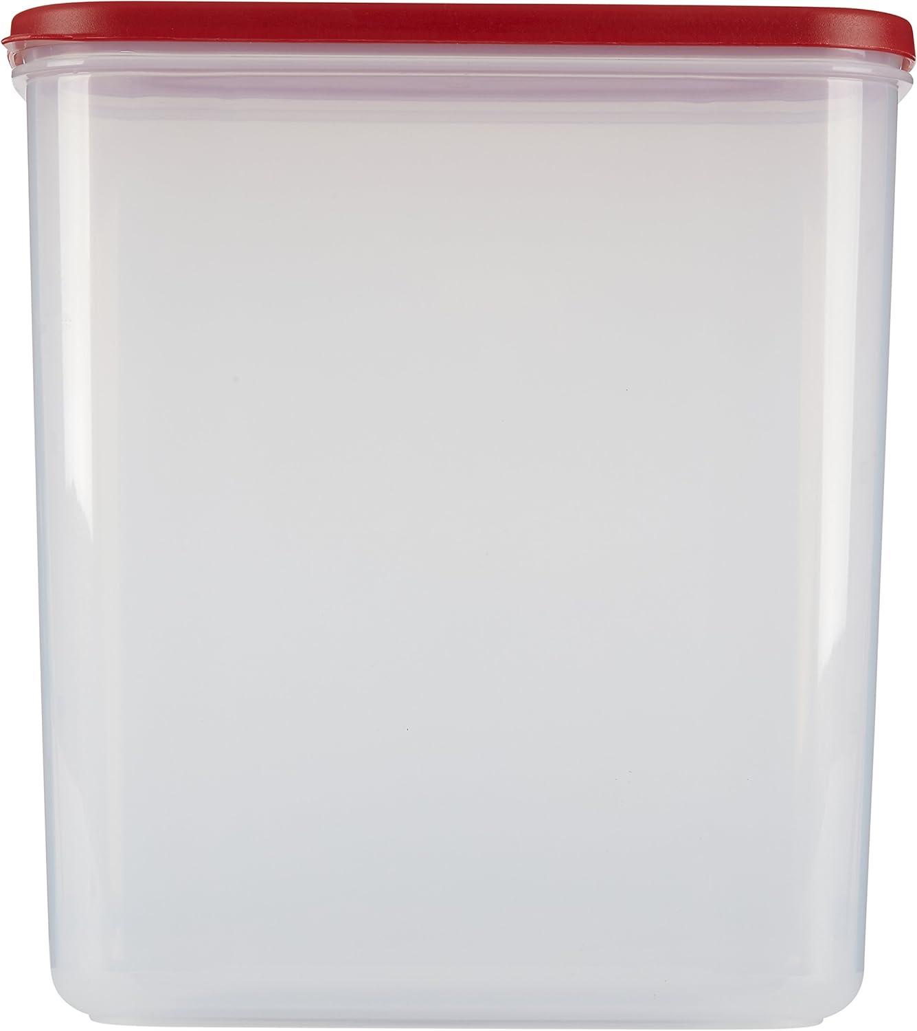 Clear 21-Cup BPA-Free Plastic Food Storage Canister