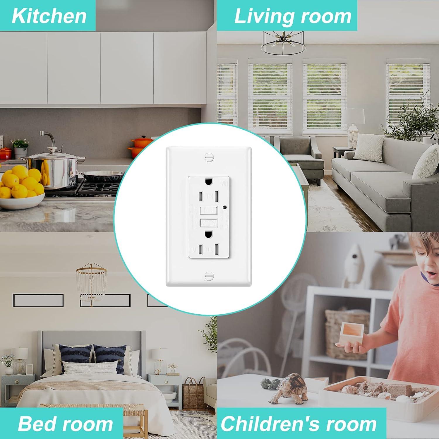 15 Tamper Resistant Single Outlet