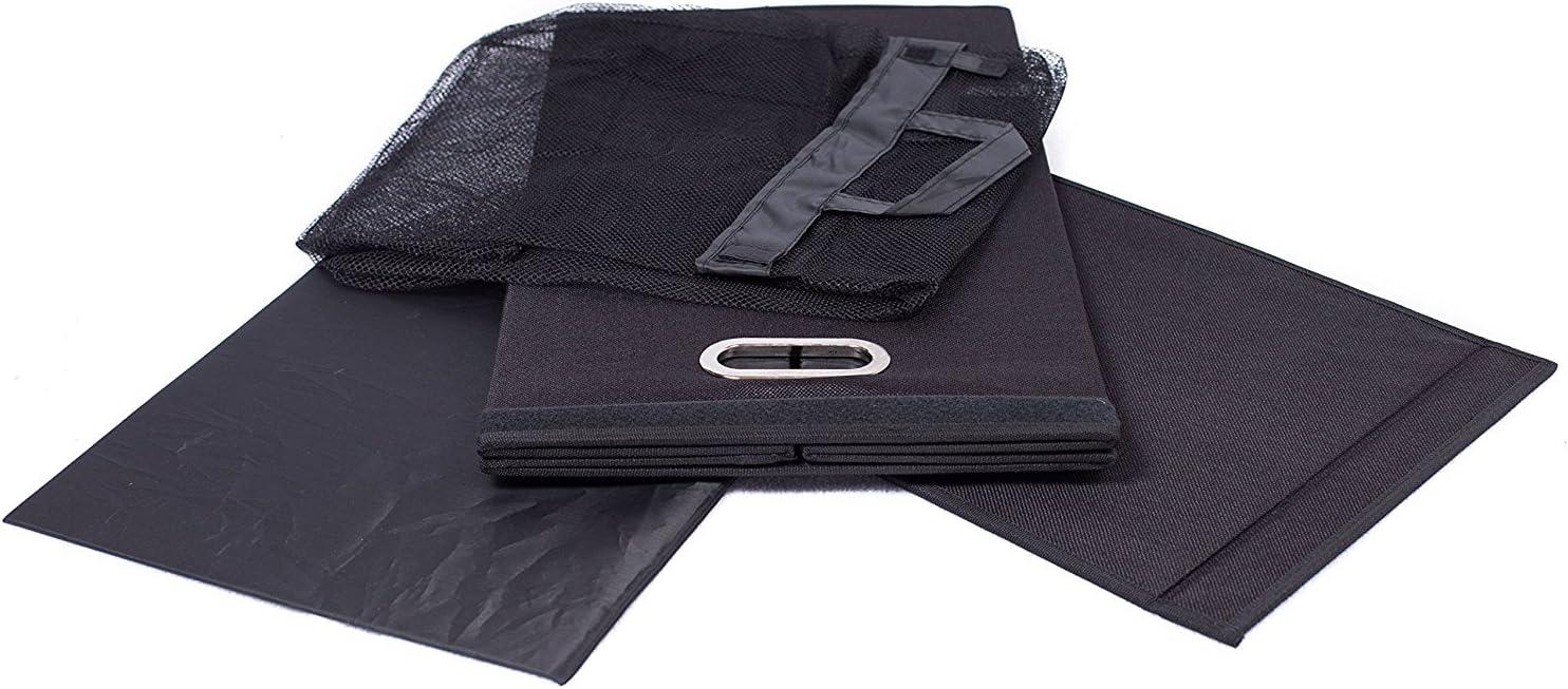 BirdRock Home Single Linen Laundry Hamper with Lid and Removable Liner - Black