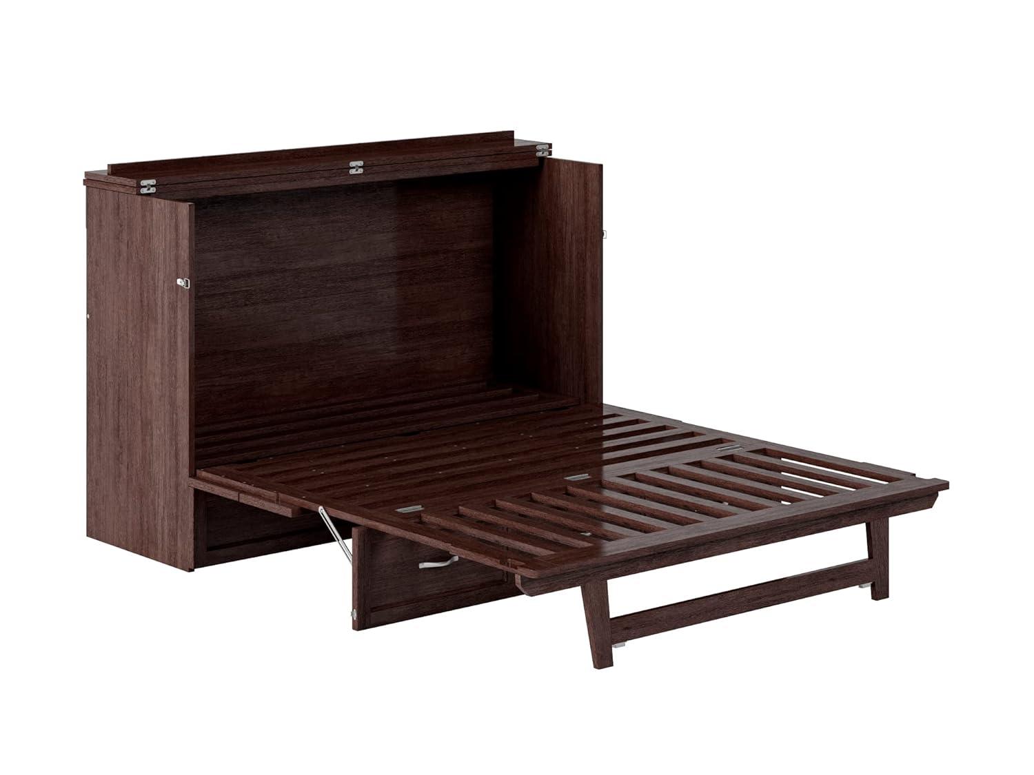 Queen Deerfield Murphy Bed Chest with Charging Station - AFI Atlantic Furniture
