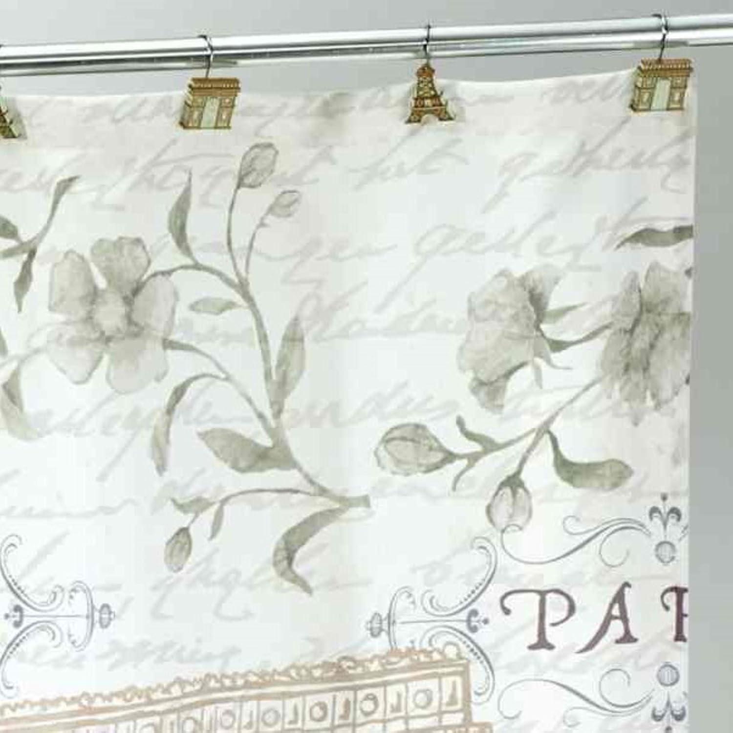 Avanti Linens Avanti Linens Paris Botanique Shower Curtain & Hook Set