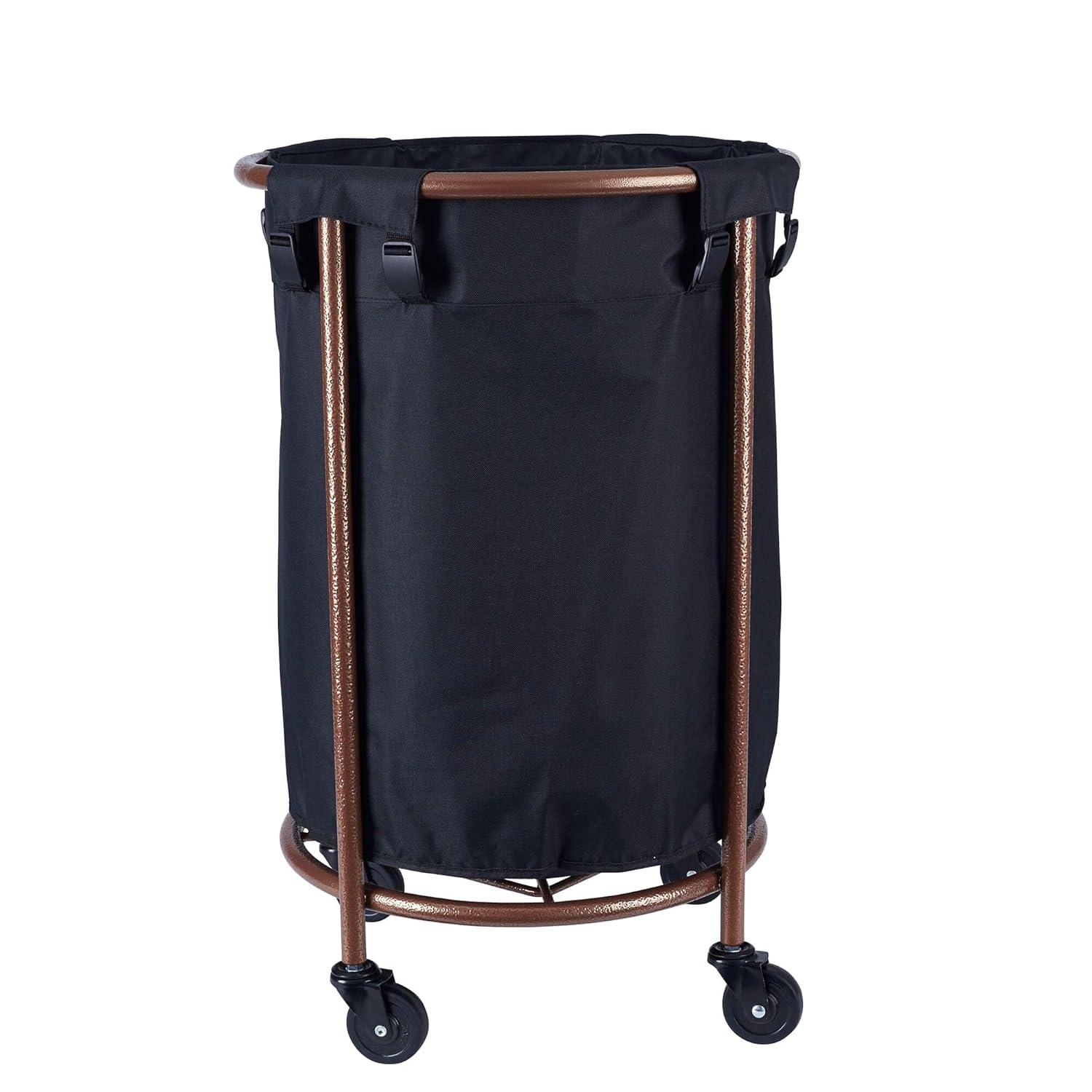 Household Essentials Rolling Laundry Hamper