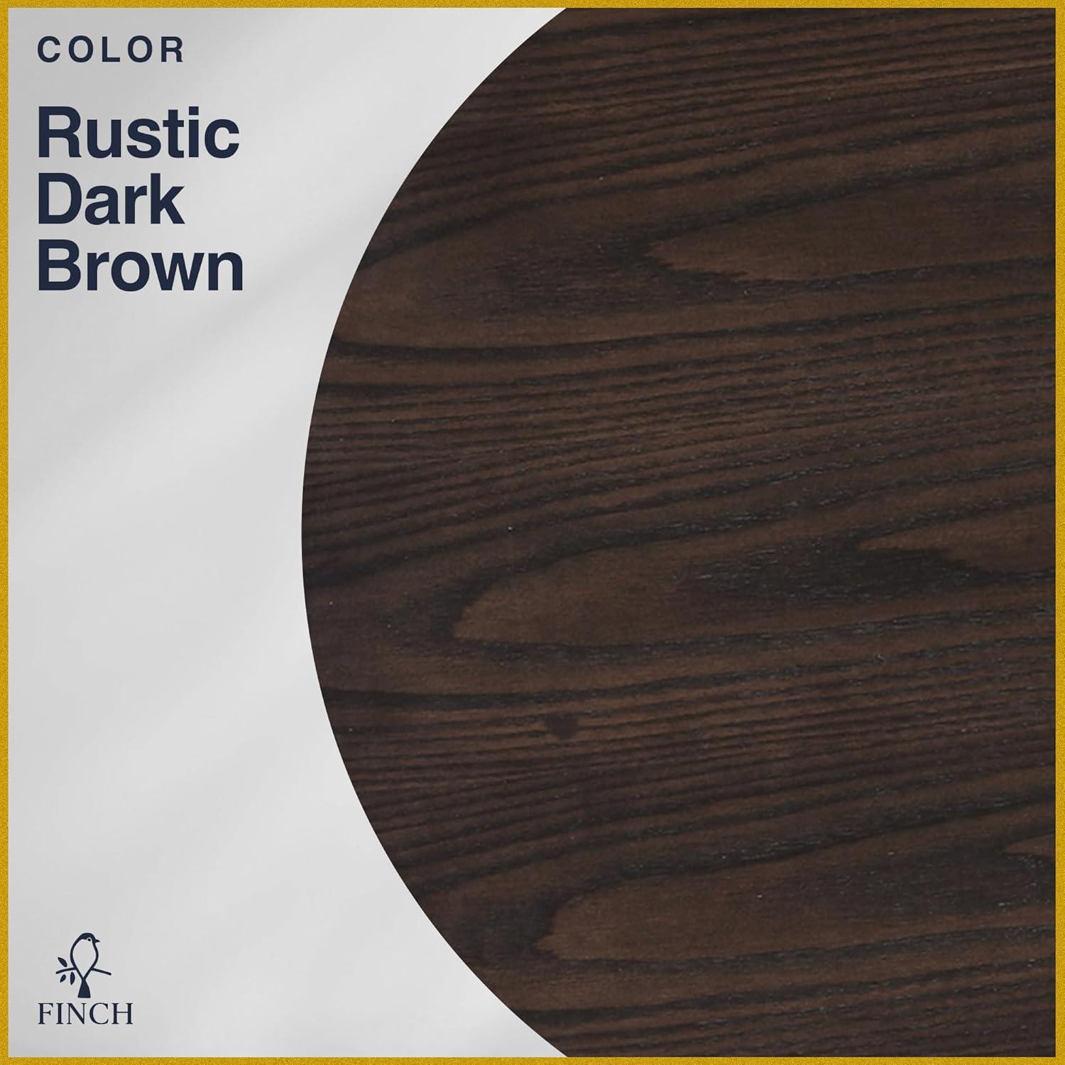 Finch Alfred Round Solid Wood Rustic Dining Table & Reviews | Wayfair