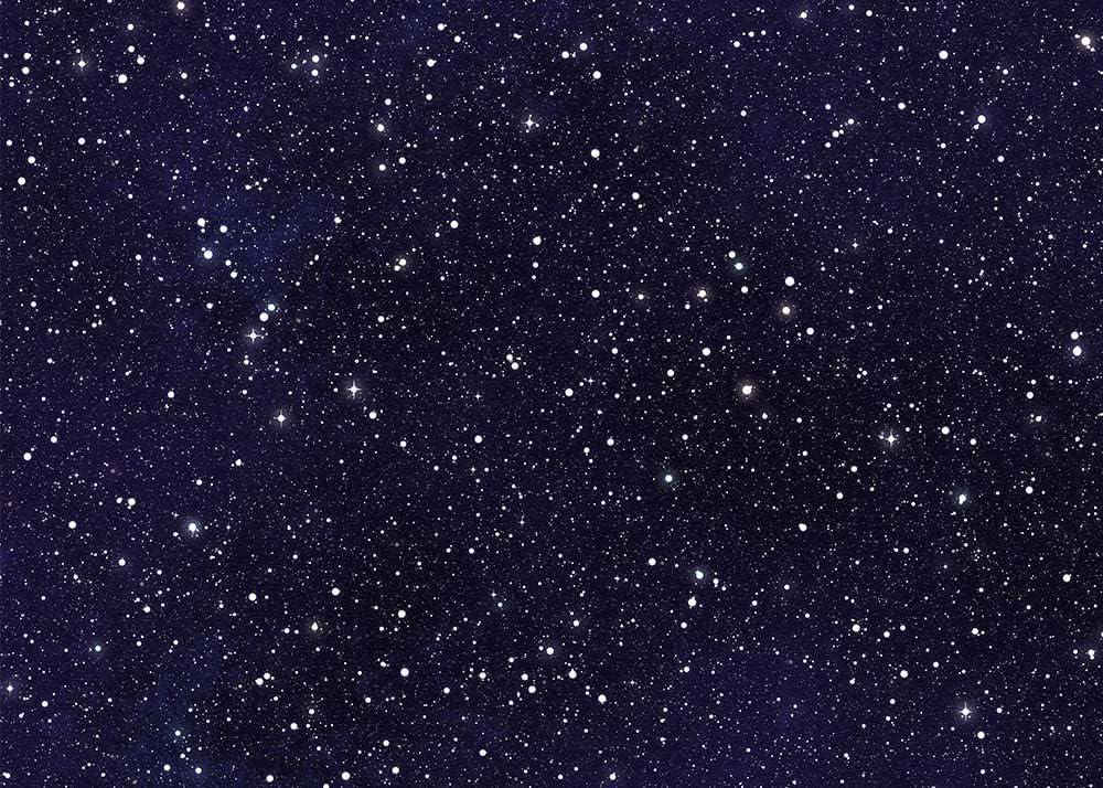 8x6FT Soft Fabric/Polyester Backdrop Night Sky Star Universe Space Starry Photo Background Boy or Girl Birthday