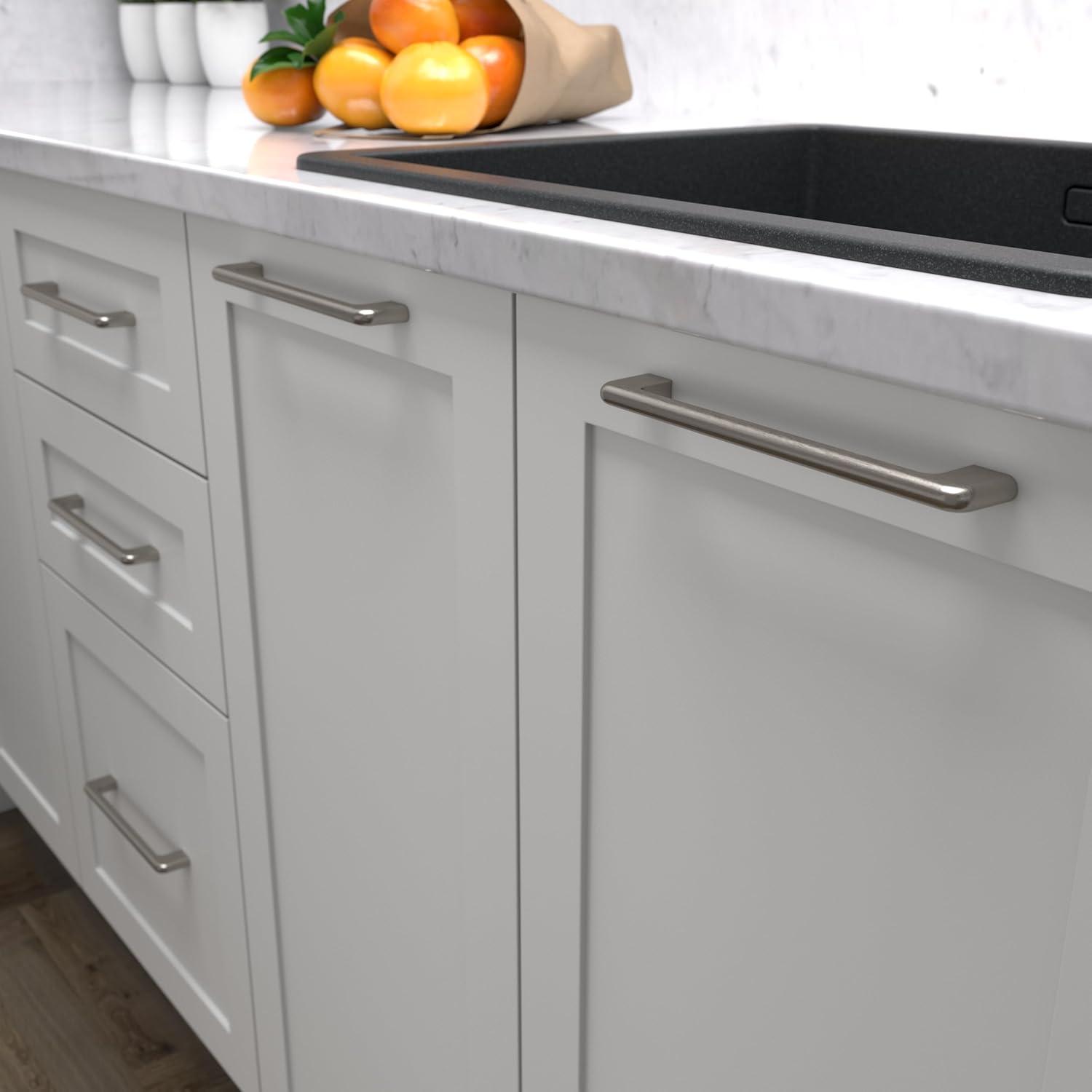 Hickory Hardware H076702-CH-10B 128 mm CC Forge Cabinet Pull, Polished Chrome - Pack of 10