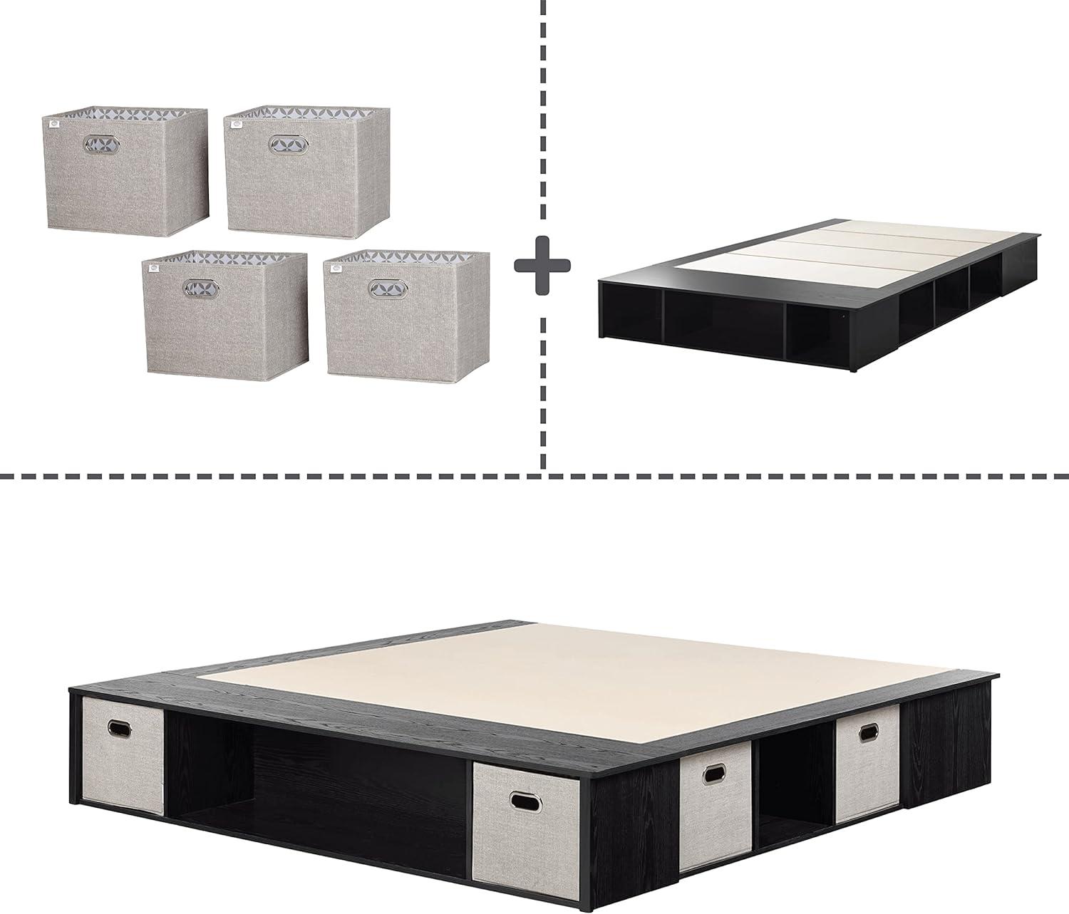 Flexible Storage Platform Bed