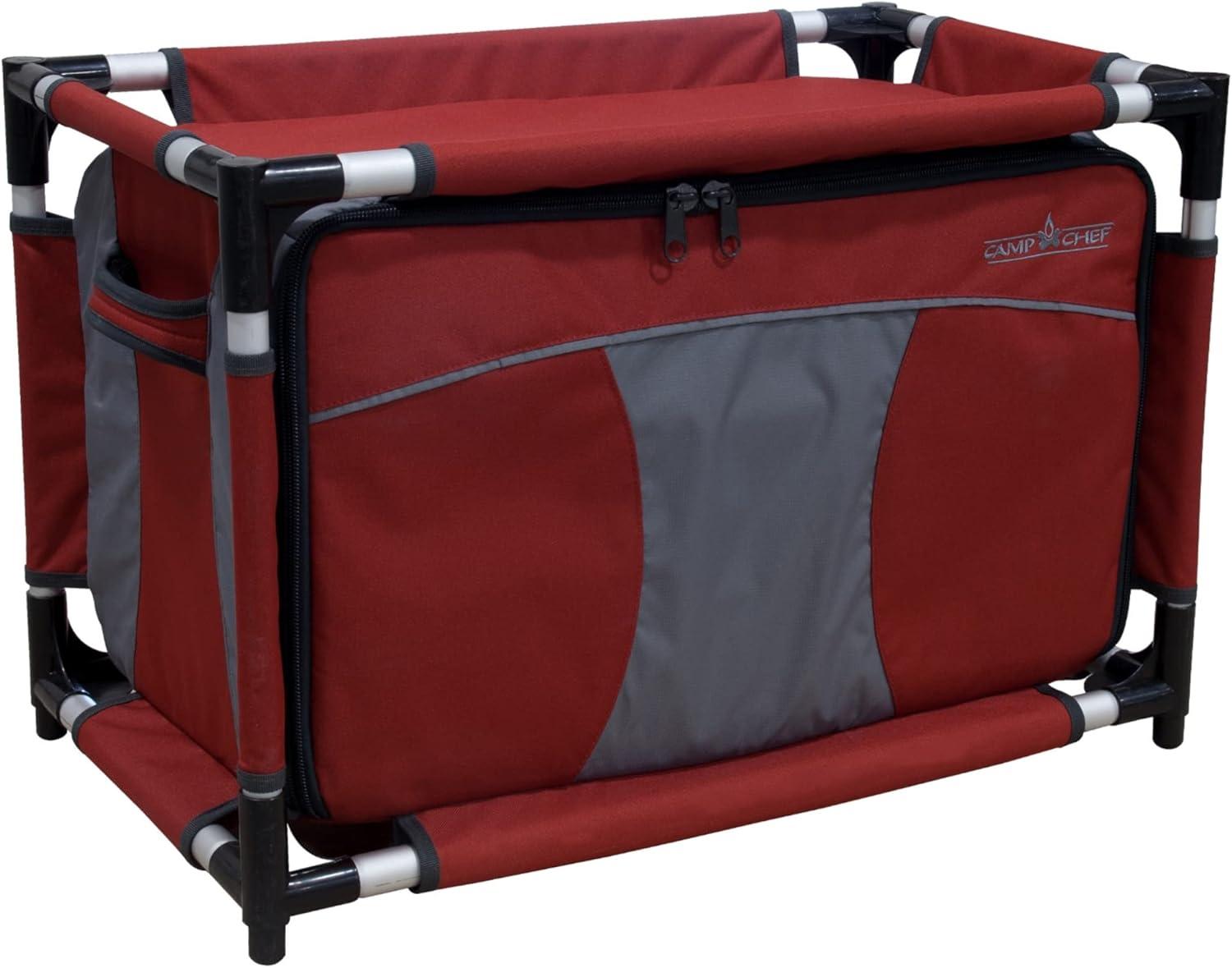 Camp Chef Mountain Series Table and Organizer - Red