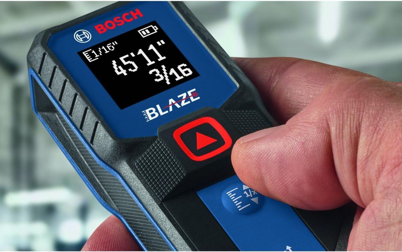 Bosch GLM100-23 Blaze Laser Measure, Red Beam, 100 Ft. - Quantity 1