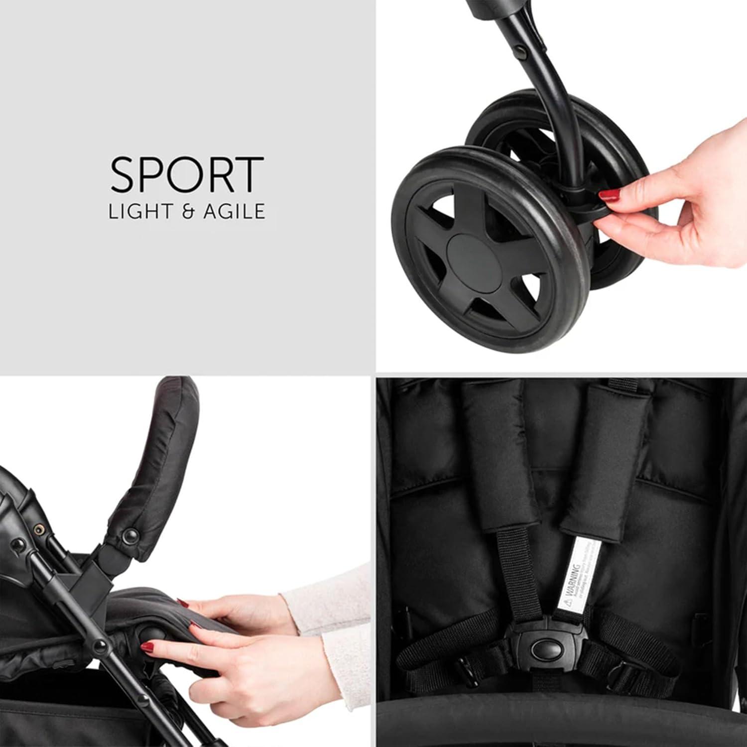 hauck Sport T13 Lightweight Compact Foldable Stroller Pushchair