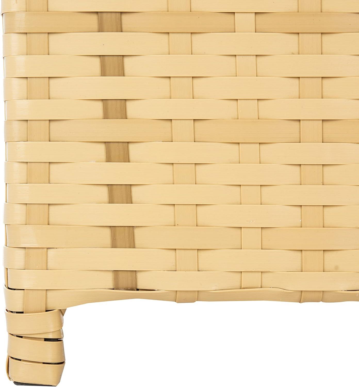 Serapis Outdoor Trash Can - Natural - Safavieh