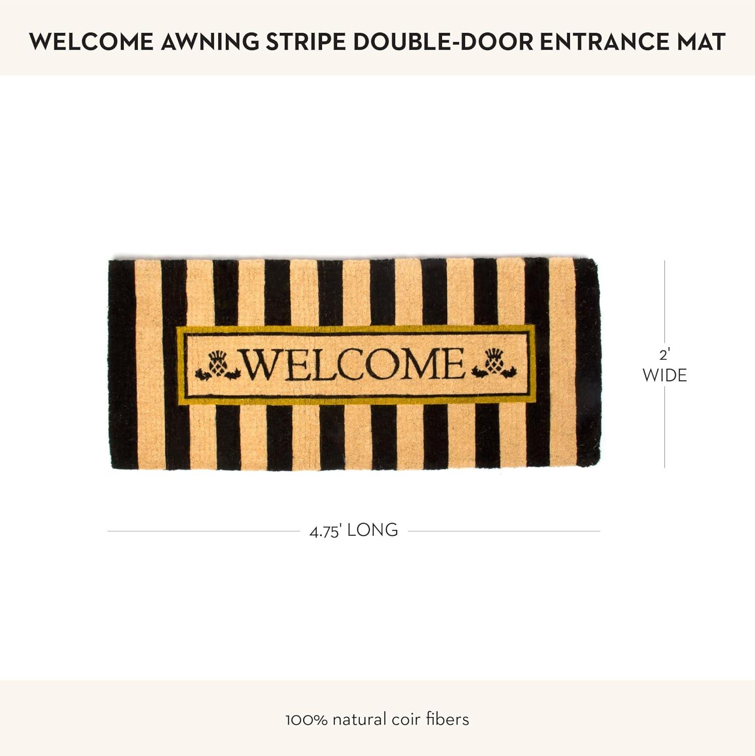 MacKenzie-Childs Flower Market Double Door Entrance Mat